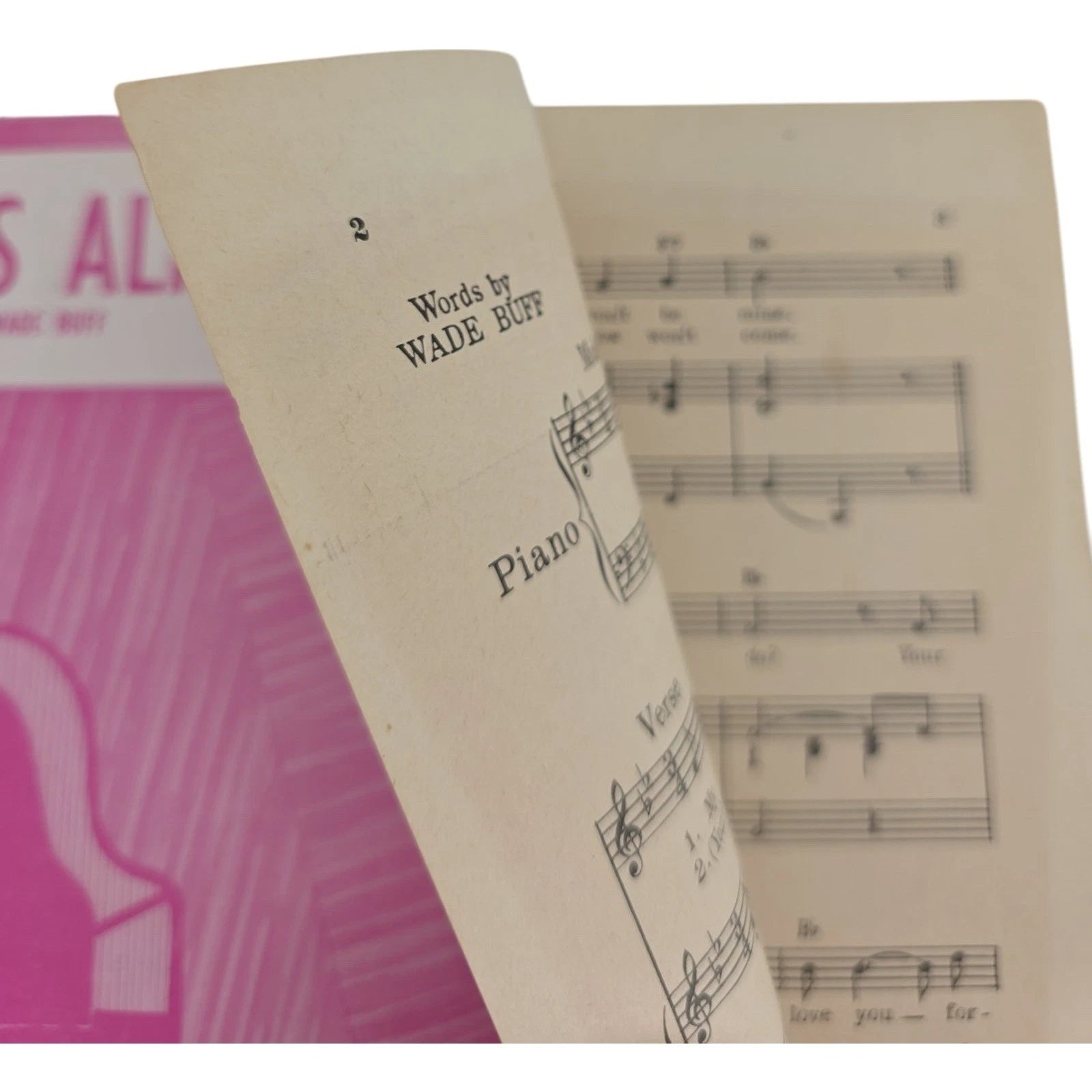 It’s Almost Tomorrow Vintage 1953 Sheet Music by Wade Buff & Gene Adkinson