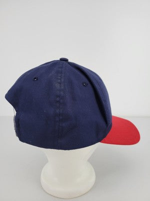 VTG GCC Cleveland Indians Chief Wahoo Snapback Hat Red Bill GCap