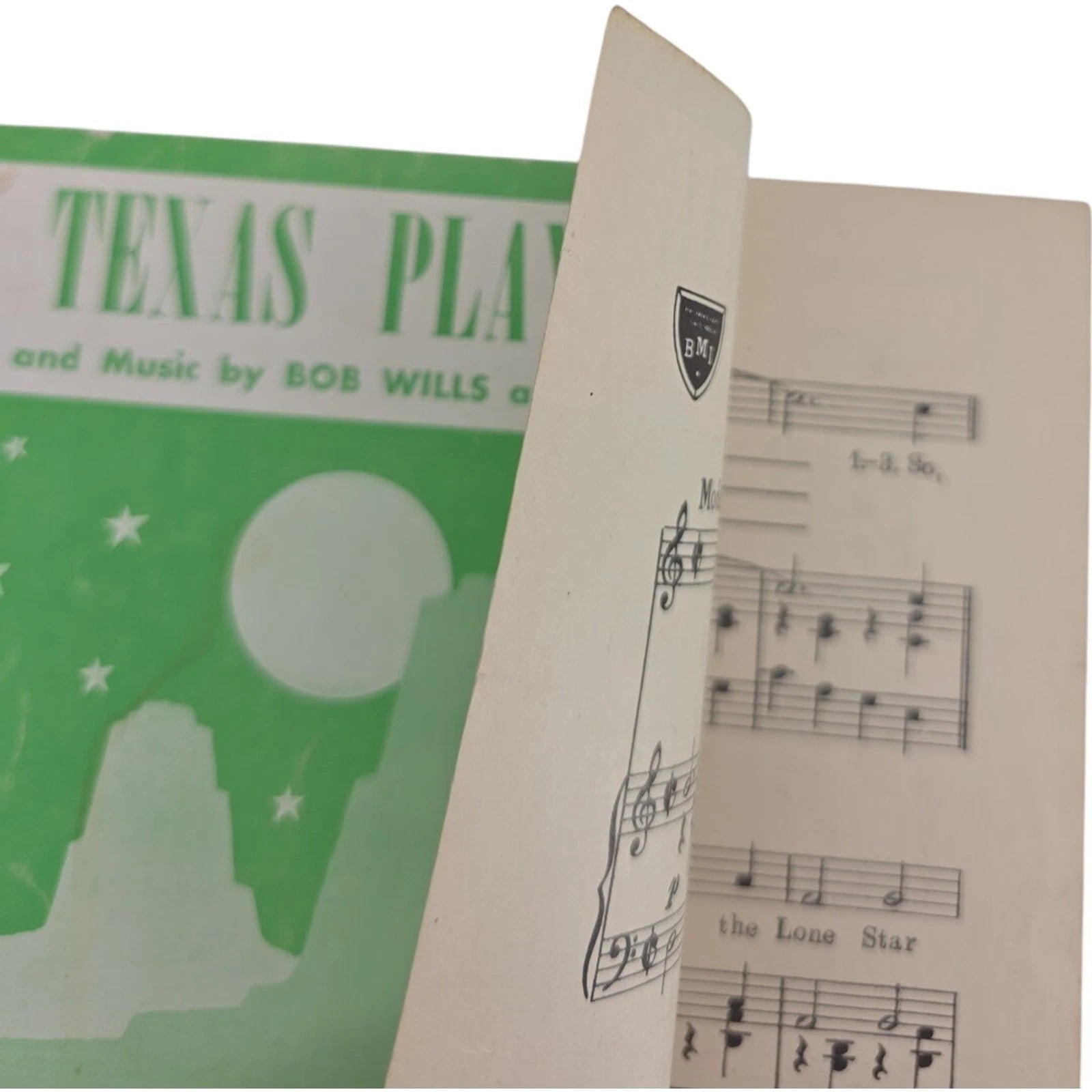 New Texas Playboy Rag 1948 Sheet Music by Bob Wills and Cindy Walker