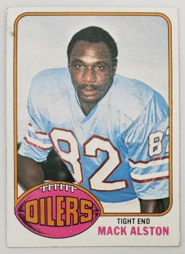 1976 Topps Chewing Gum Football Cards Houston Oilers
