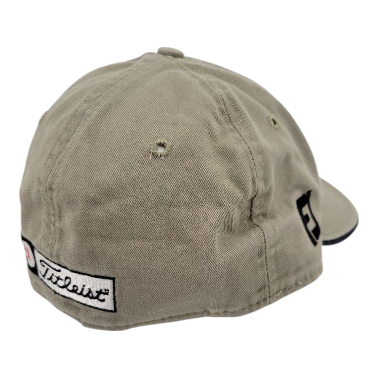 Titleist New Era 59FIFTY Low Profile Fitted Golf Hat Khaki Size 7 1/2