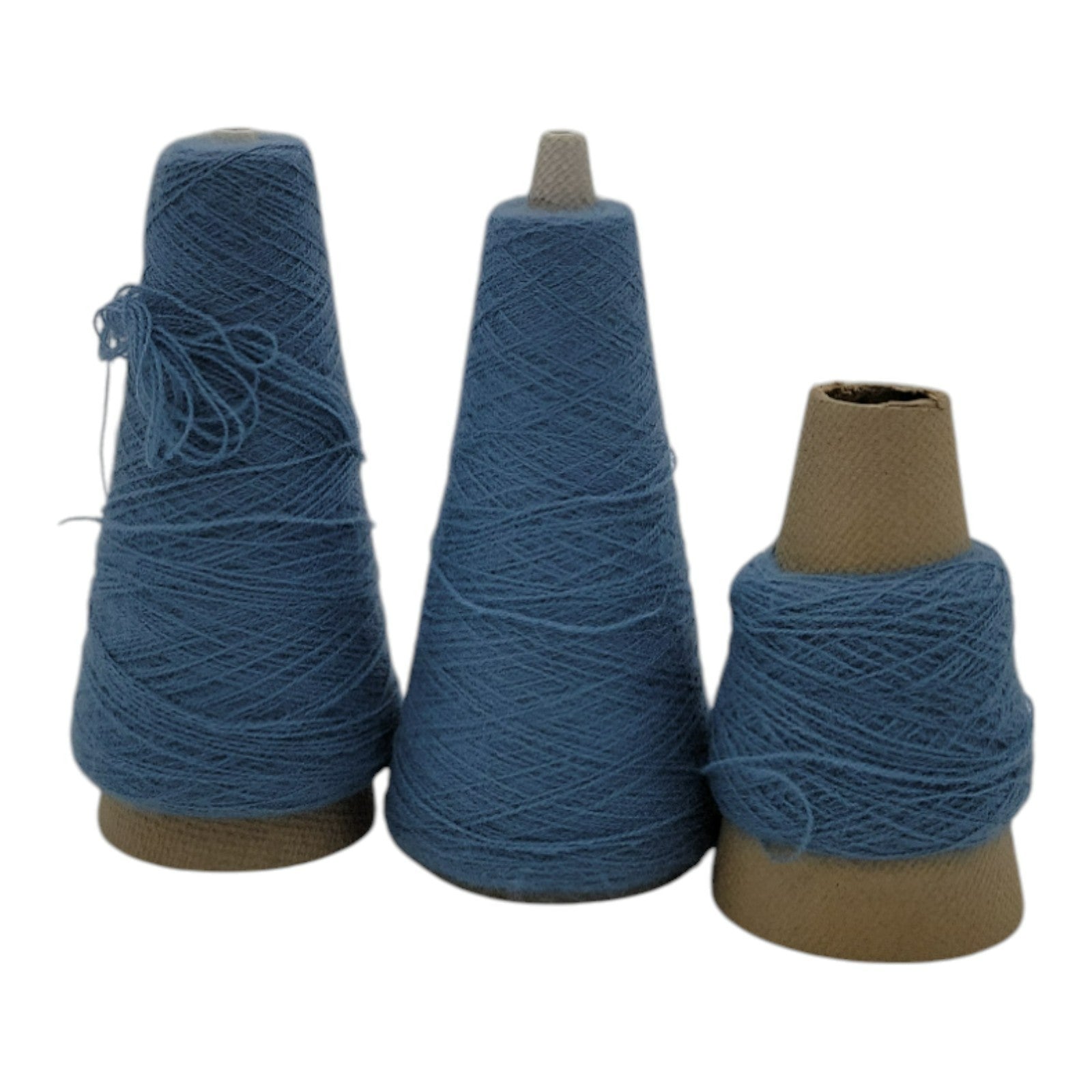 Vintage 1980s Templon Lavander Yarn Cone 2/24 Lot of 3