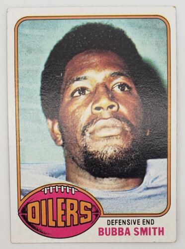 1976 Topps Chewing Gum Football Cards Houston Oilers