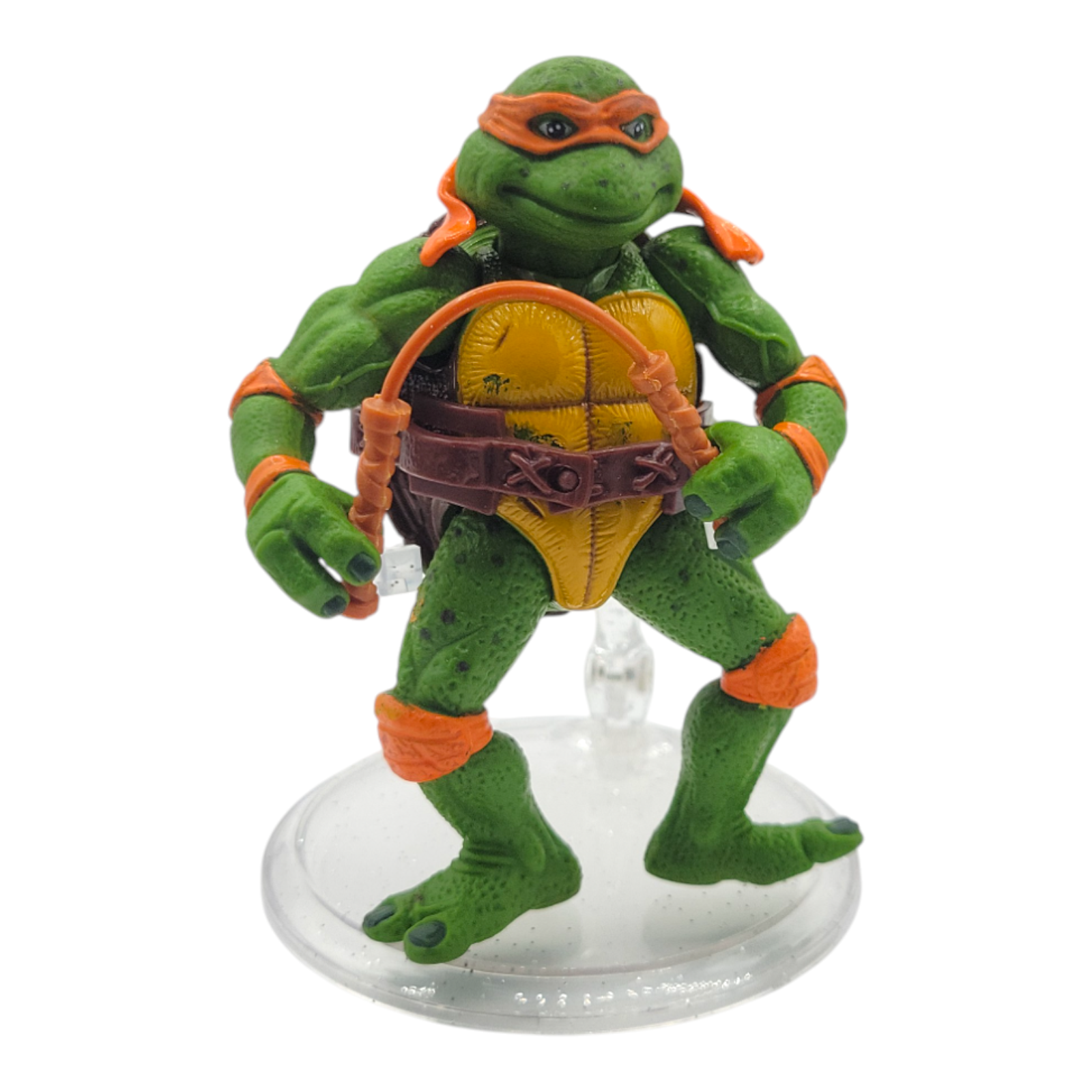 1992 Playmates Toys Michelangelo TMNT Hard Head Vintage Action Figure