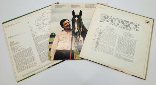 Vintage Ray Price Lot of Three LP Vinyl Record Album Bundle