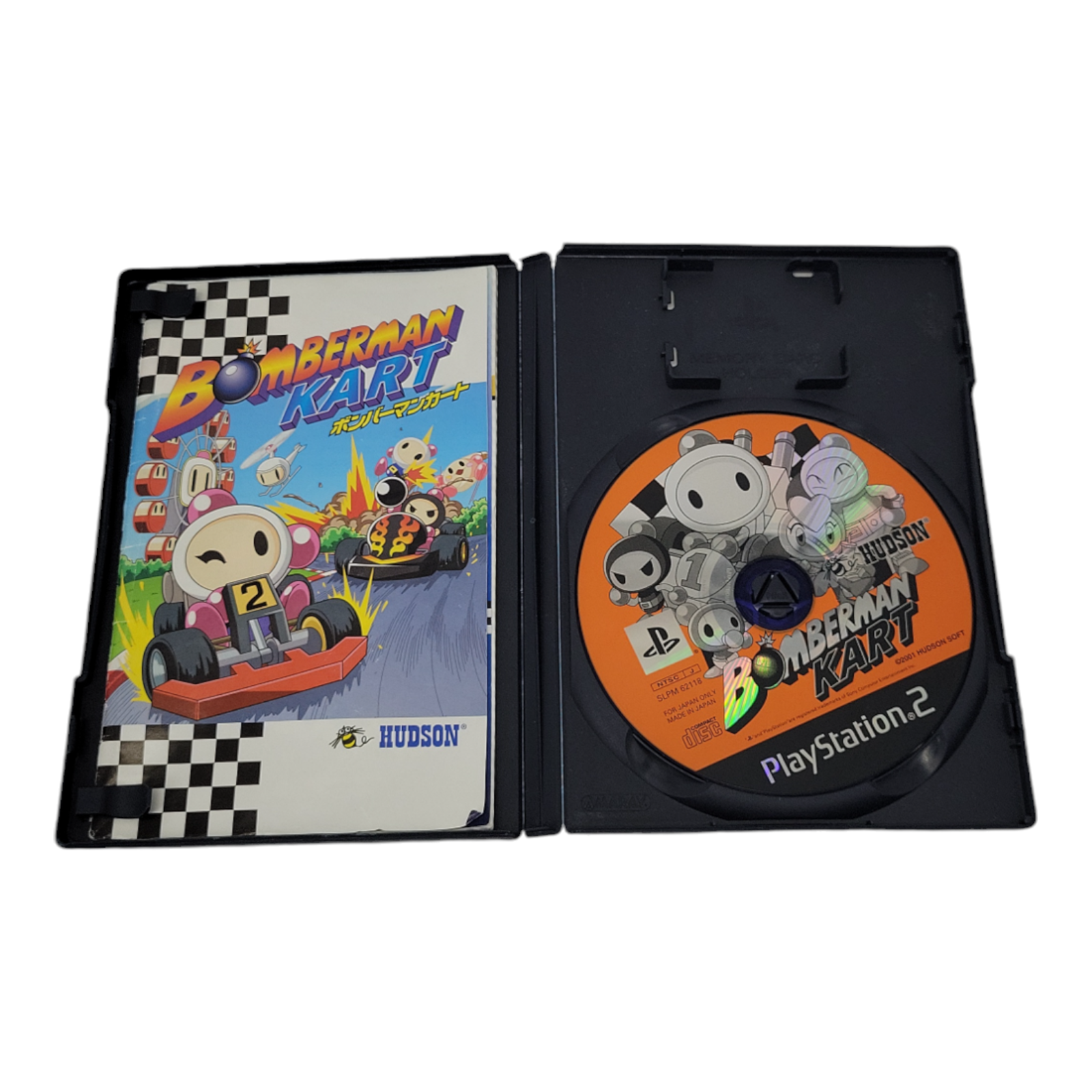 2001 Bomberman Kart for Sony PlayStation 2 PS2 Japan Import Action Racing Game