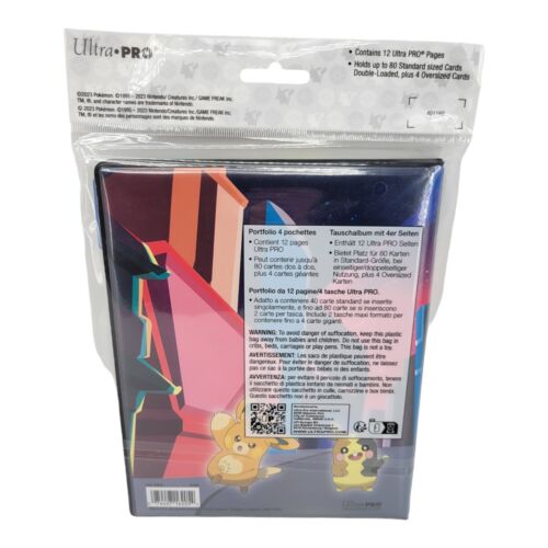 Ultra Pro Pokemon TCG Gallery Series Shimmering Skyline 4 Pocket 80 Card Binder