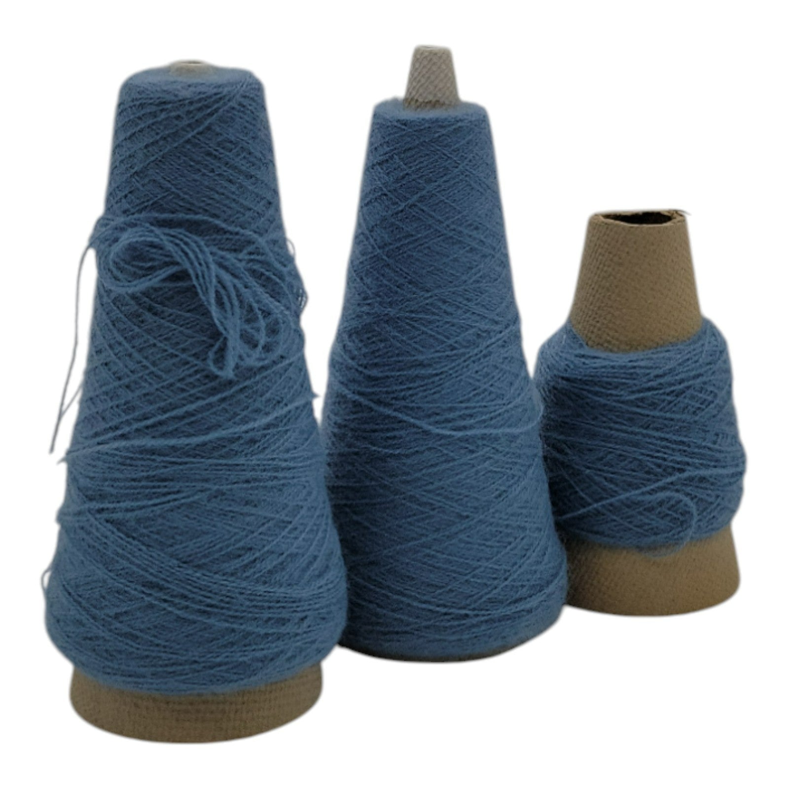 Vintage 1980s Templon Lavander Yarn Cone 2/24 Lot of 3