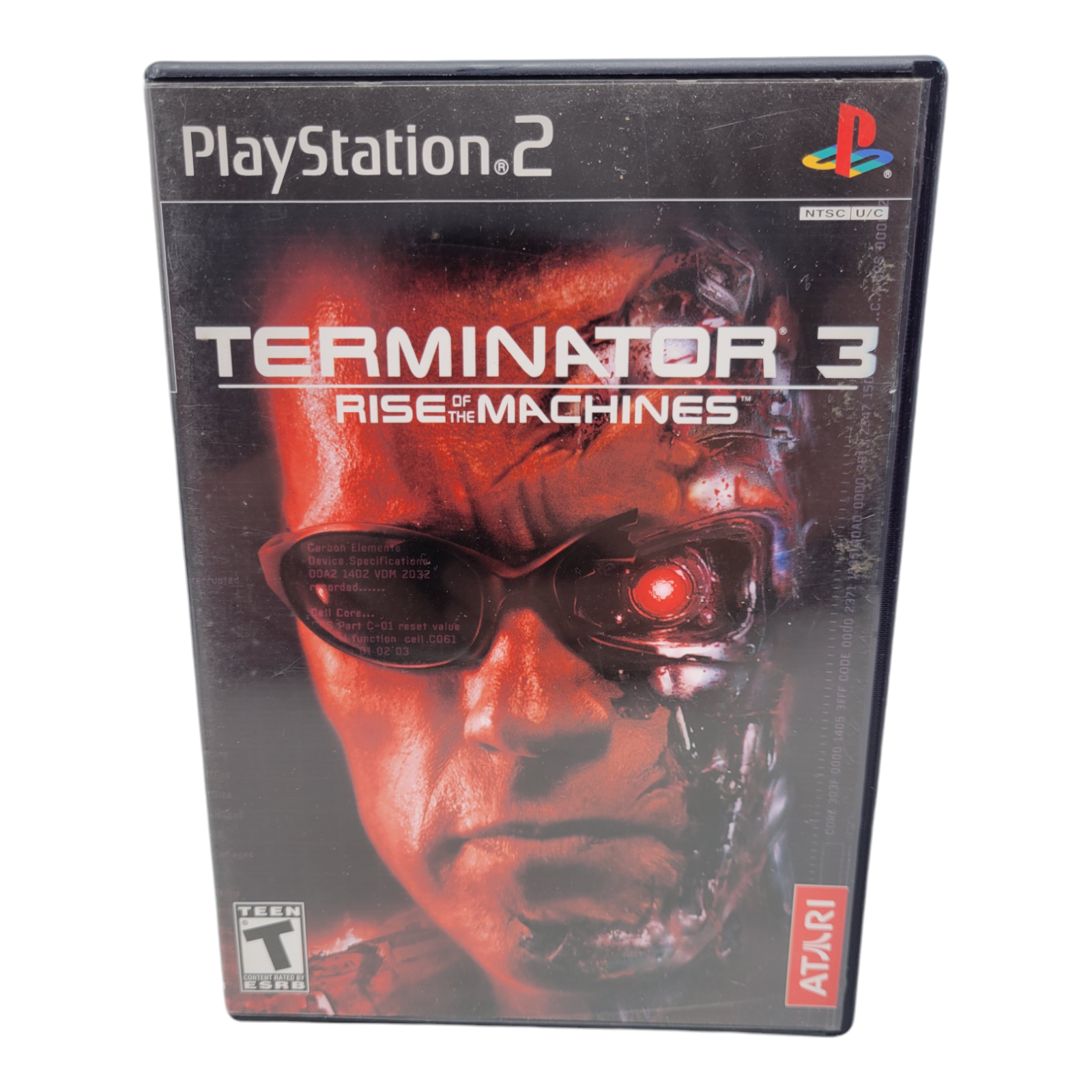 Atari Terminator 3 Rise of the Machines PS2 Game with Manual and Case 2003