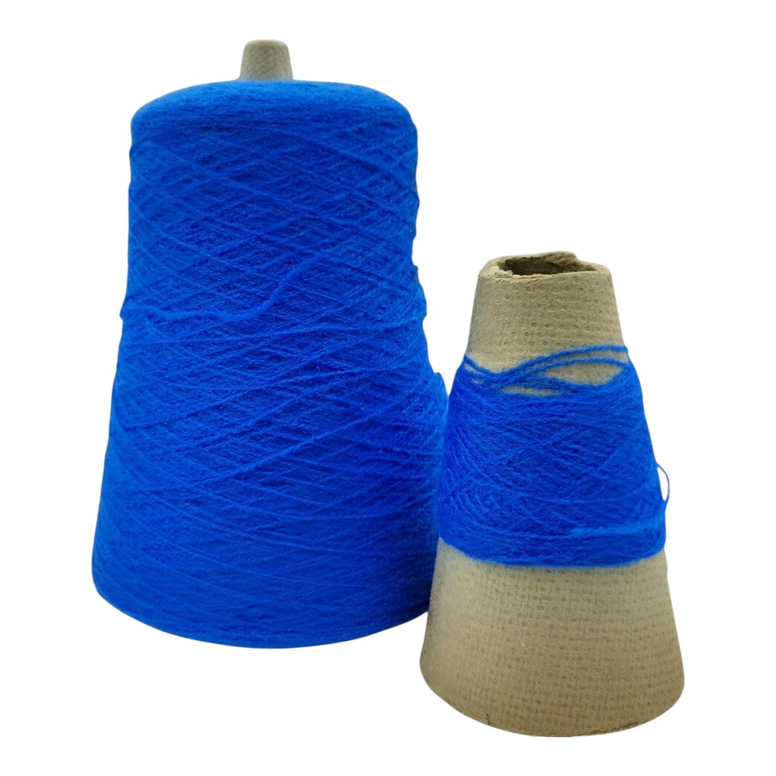 Vintage Jed Delta Acrylic Weaving Knitting Yarn Royal Blue BA3839 Lot 0f 2