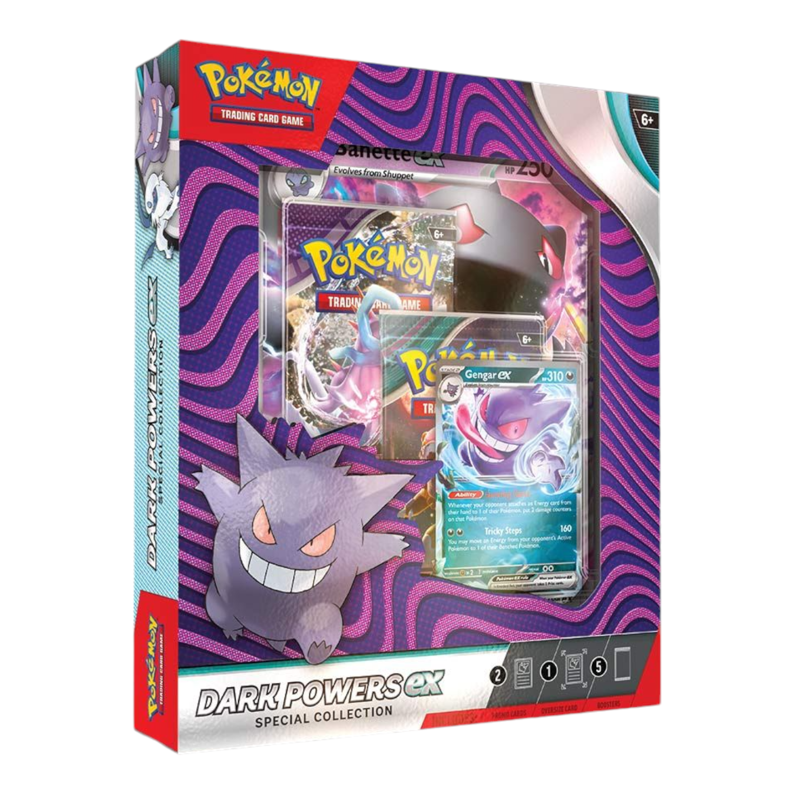 Pokémon TCG Twilight Masquerade Special Collection Box Gengar Absol Banette