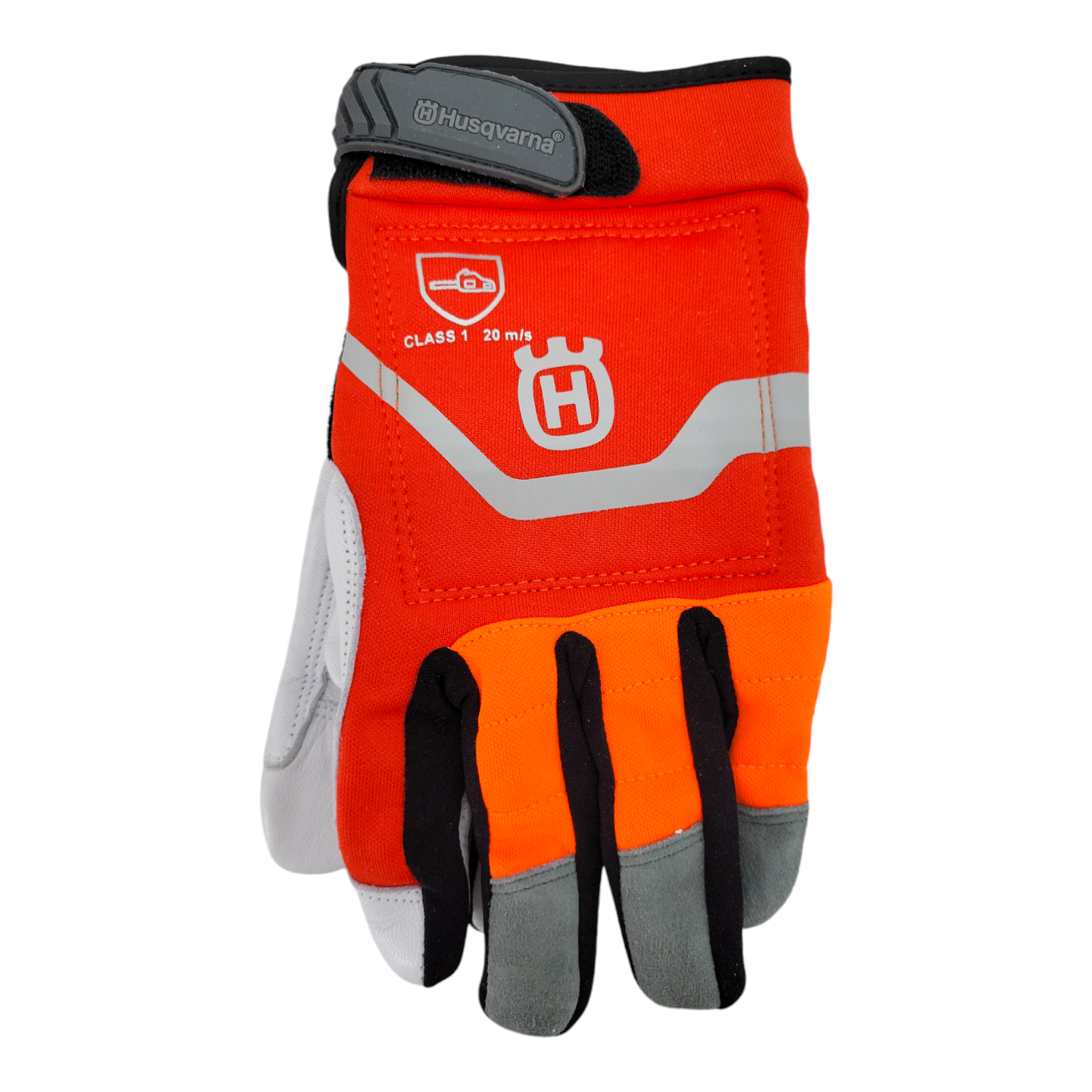 Husqvarna Technical Chainsaw Protection Gloves Goat Leather Palm Class 1 XL Size