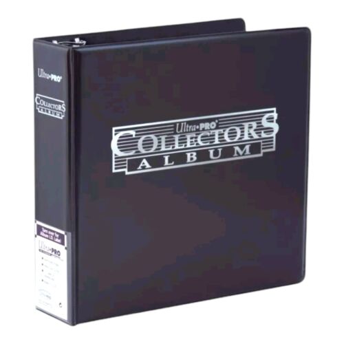 Ultra PRO 3 Inch Black Heavy Duty Collectors Album for Trading Cards