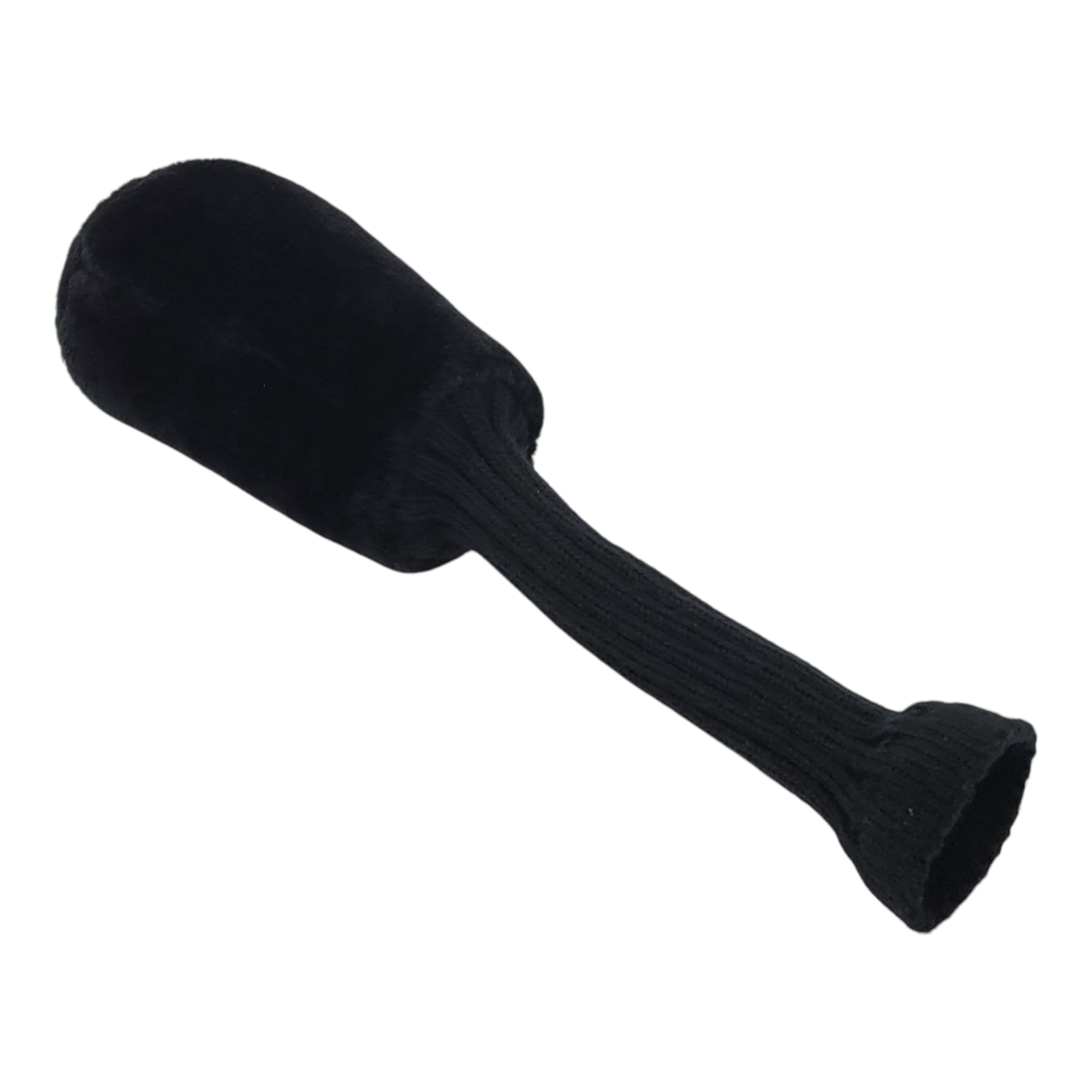 Generic 1 Driver Knitted Black Plush Golf Club Headcover