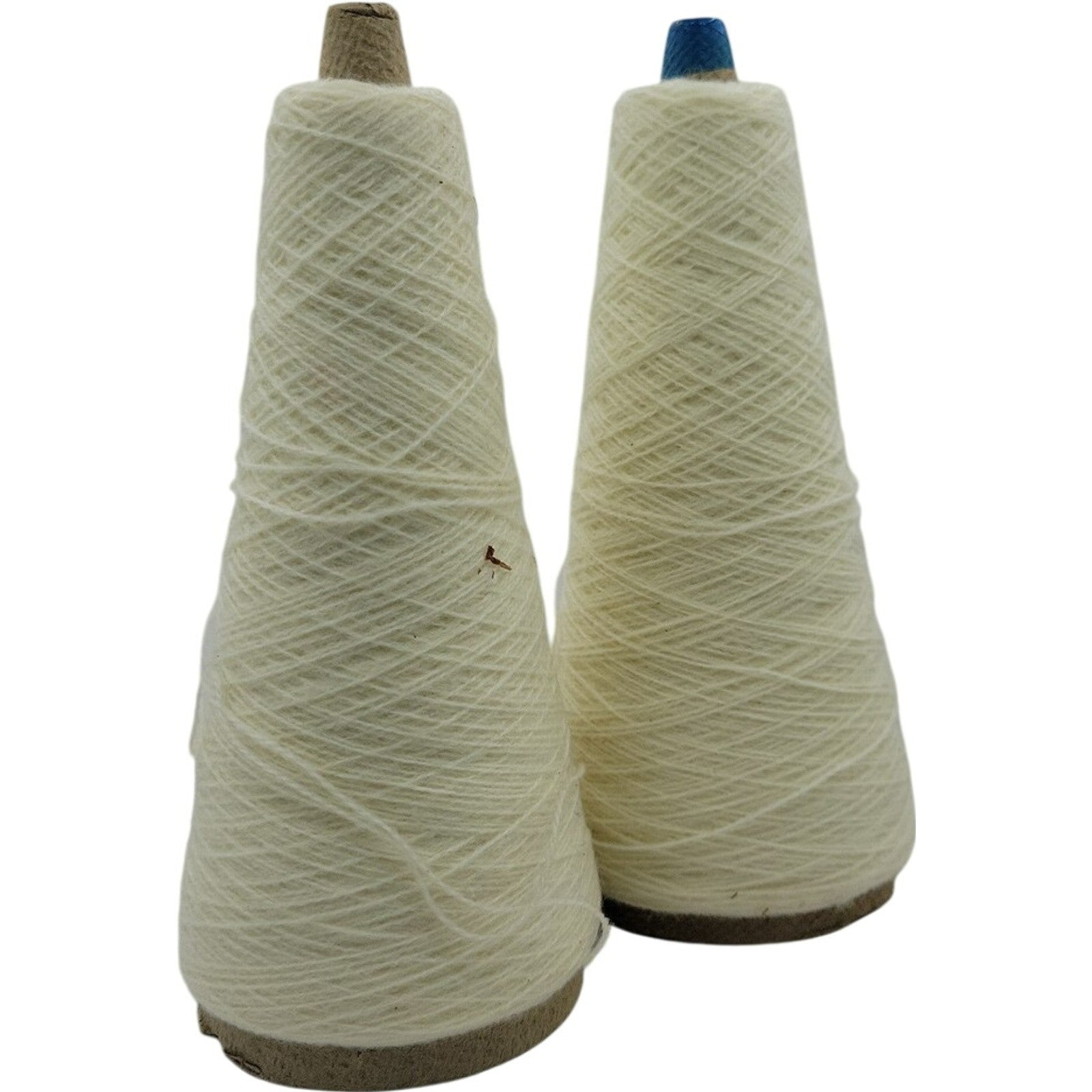 Vintage 24 Cp Wax 50/50 New Merge Acrylic Weaving Knitting Yarn 2/24 Ivory 30659