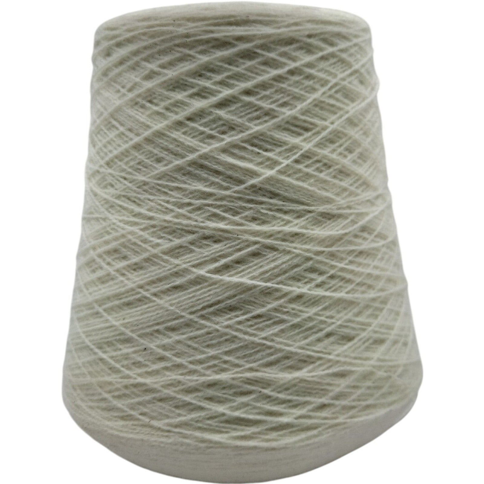 Vintage Templon 2/27 White 100% Creslan Acrylic Weaving Yarn Cone Lot 8275