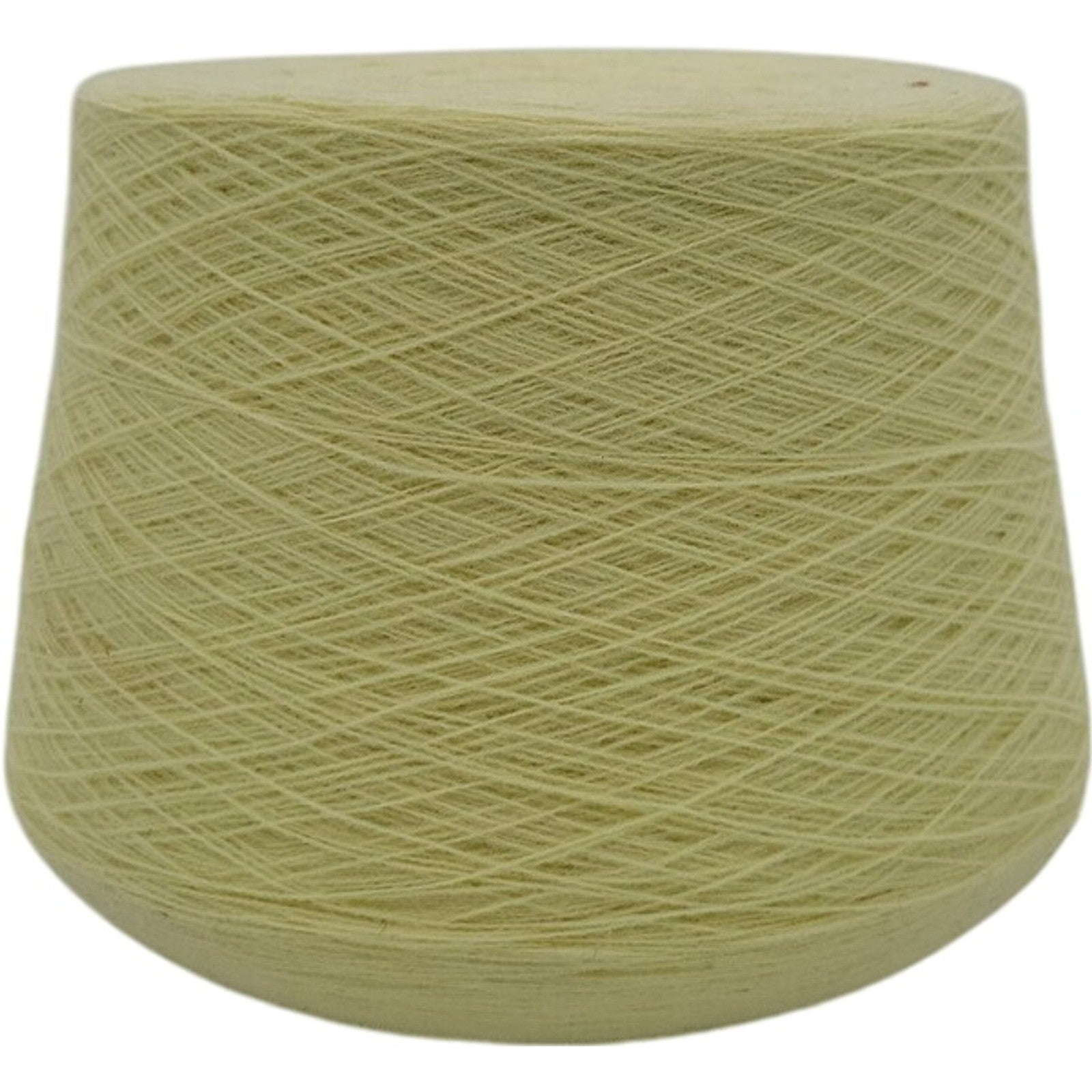 Vintage National Spinning 2/24 Acrylic Weaving Knitting Yarn Lemon Lot 020792