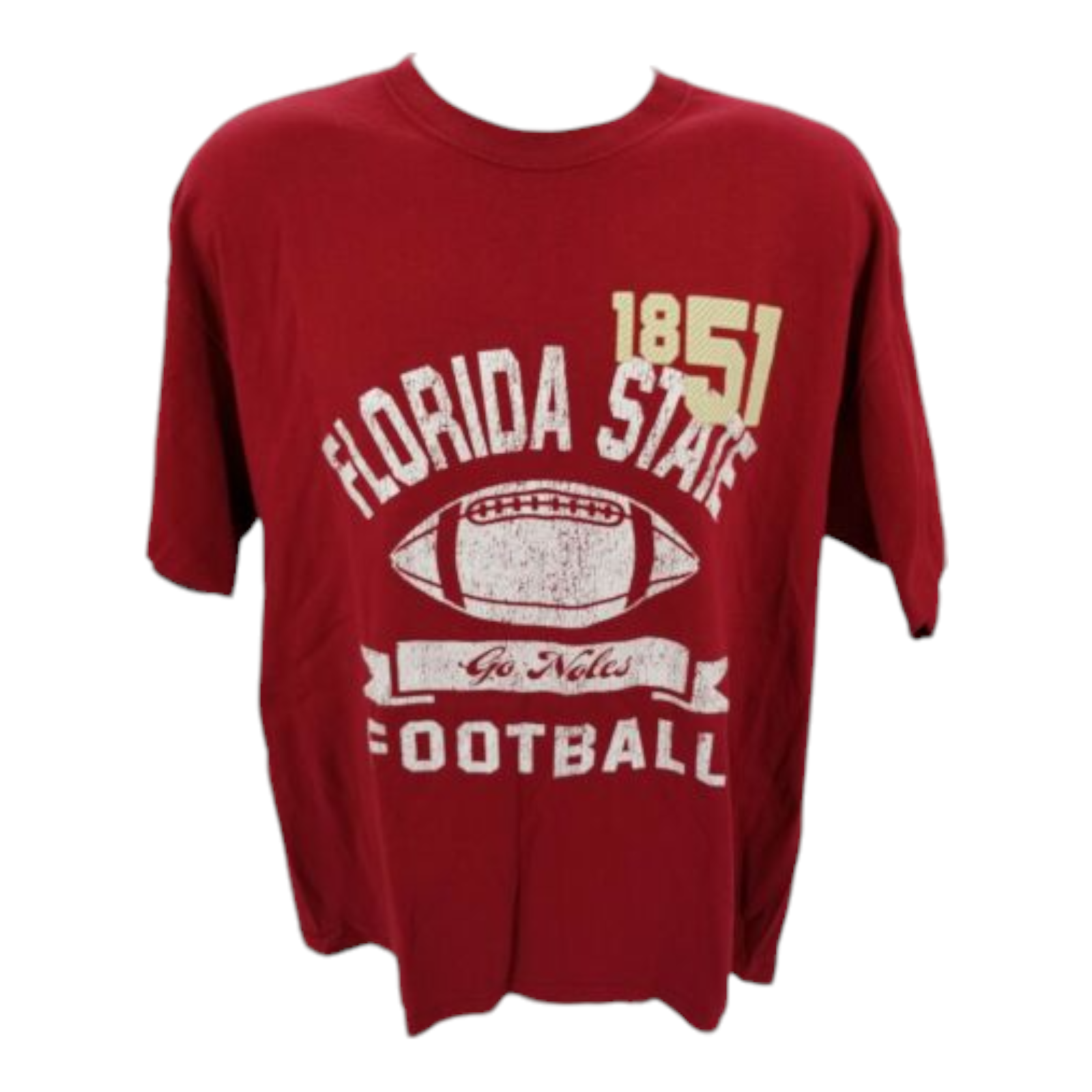Vintage Soffe Florida State Seminoles Go Noles Red T-Shirt Mens Size XL