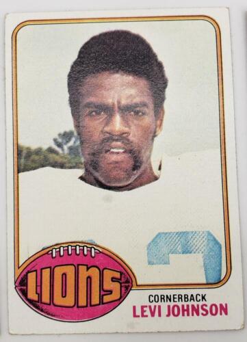 1976 Topps Chewing Gum Football Cards Detroit Lions