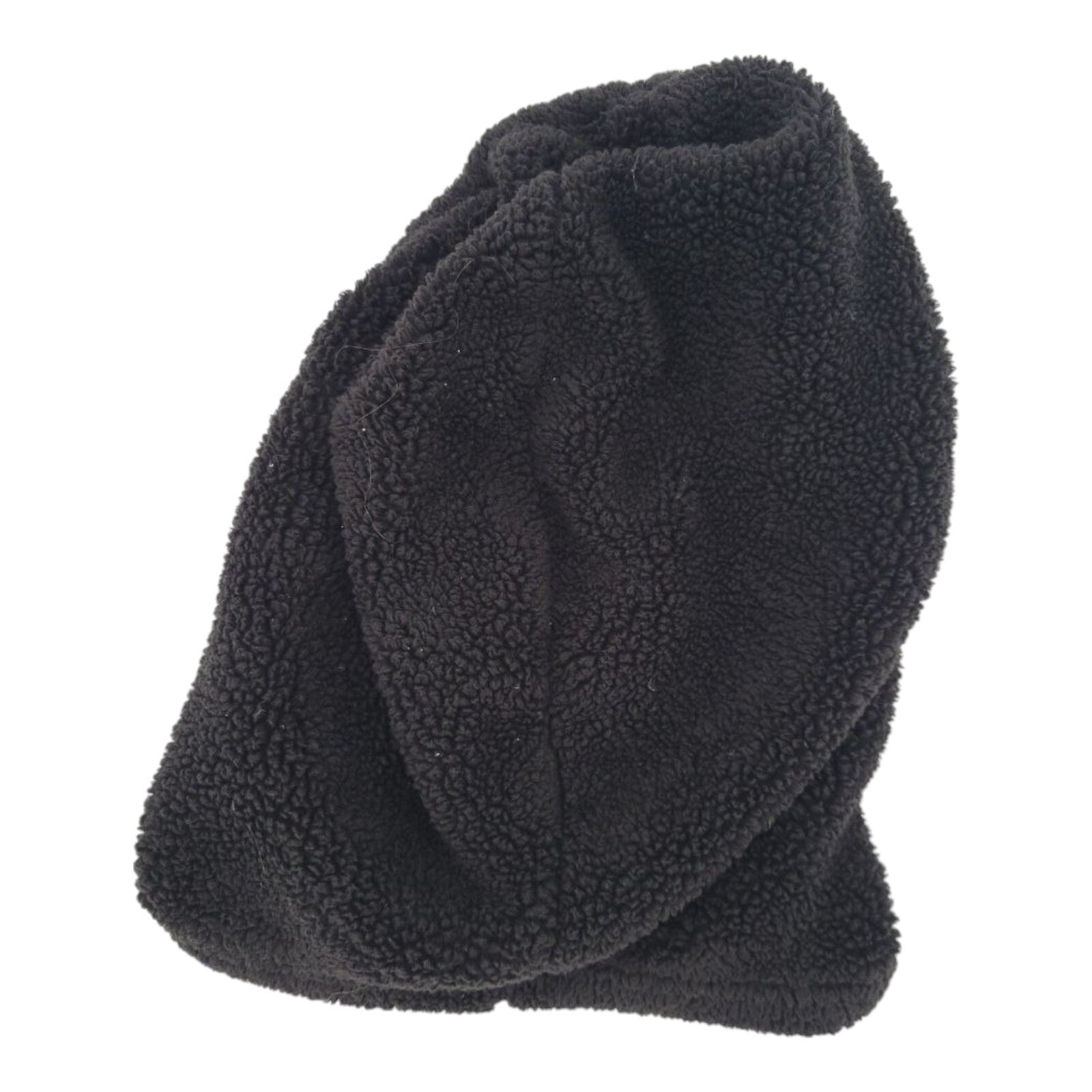 Shy Velvet Black Fleece Balaclava Wind Resistant Winter Face Mask