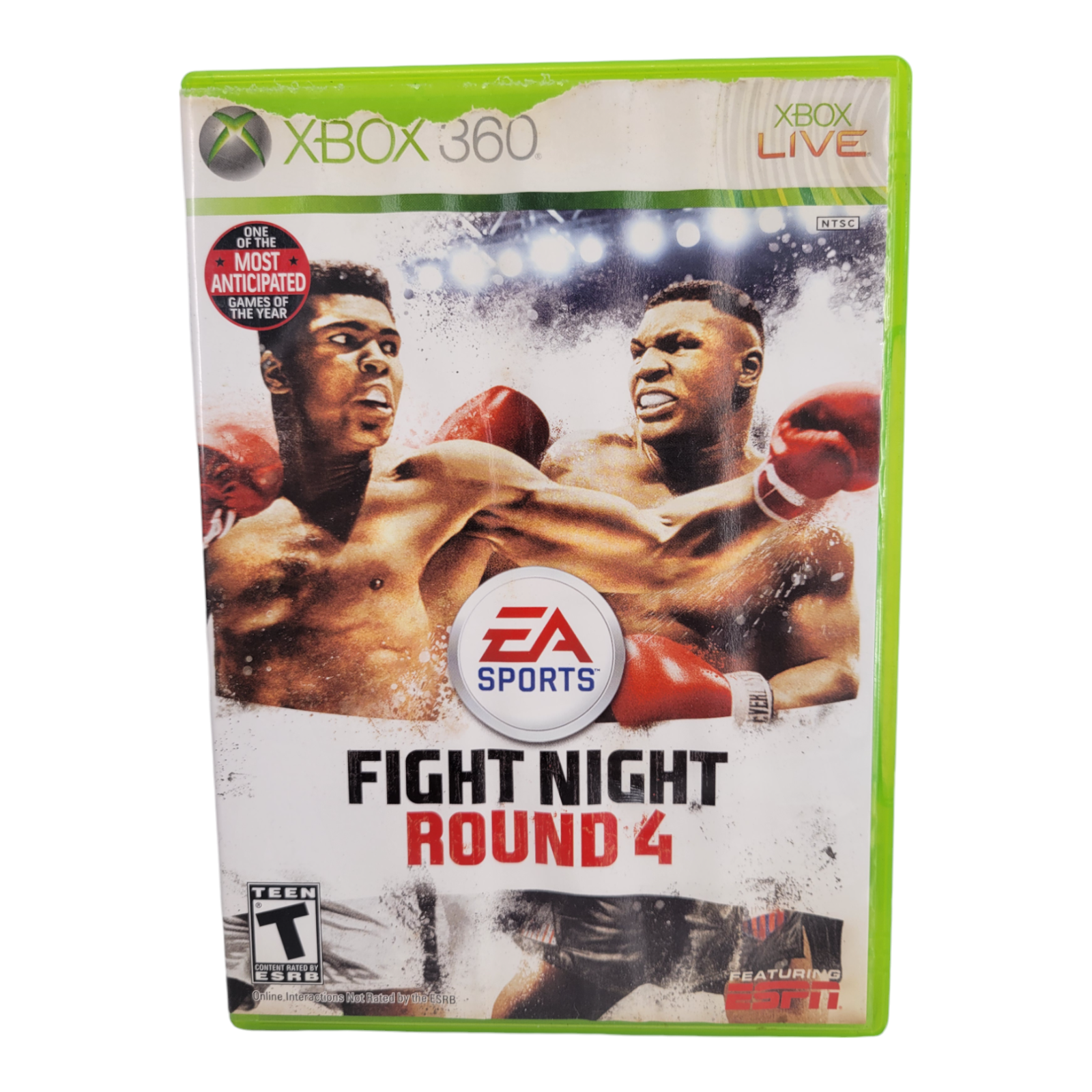 EA Sports Fight Night Round 4 Xbox 360 2009 Microsoft Boxing Game