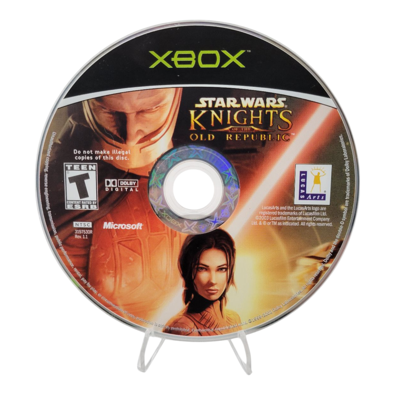 Bioware Star Wars Knights of the Old Republic Xbox 2003 Complete