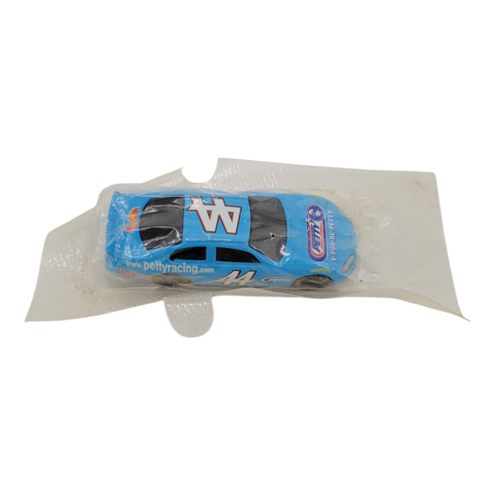 Hot Wheels Richard Petty Racing #44 Blue Diecast Car Sealed Vintage NASCAR