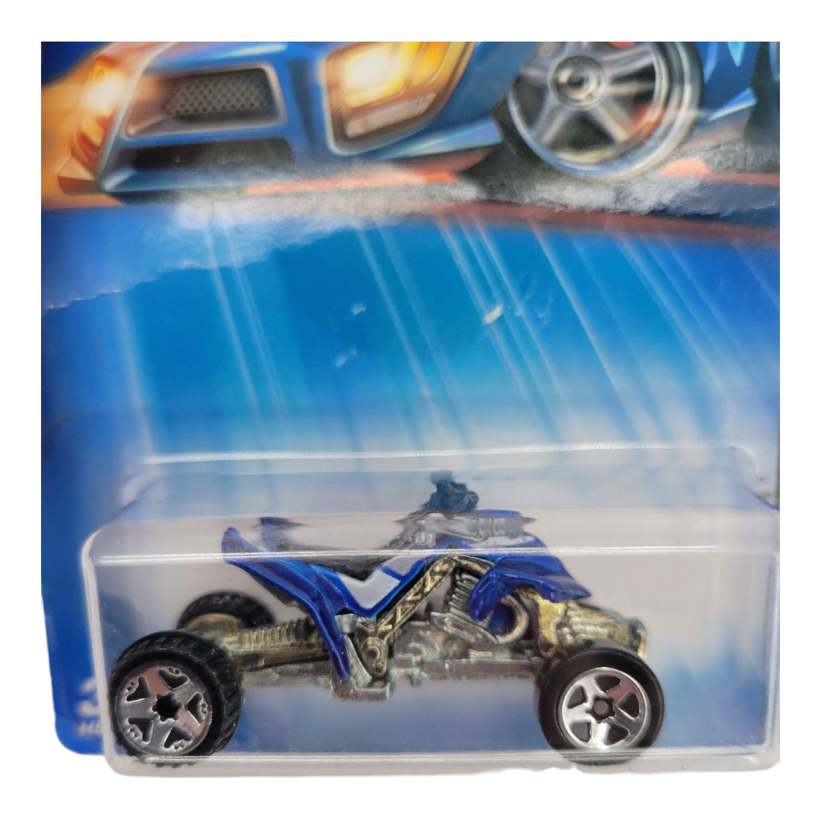 Mattel Hot Wheels Sand Stinger Blue Quad ATV 166 Diecast Car H9074