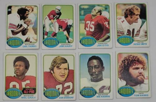 1976 Topps Chewing Gum Football Cards St. Louis Cardinals