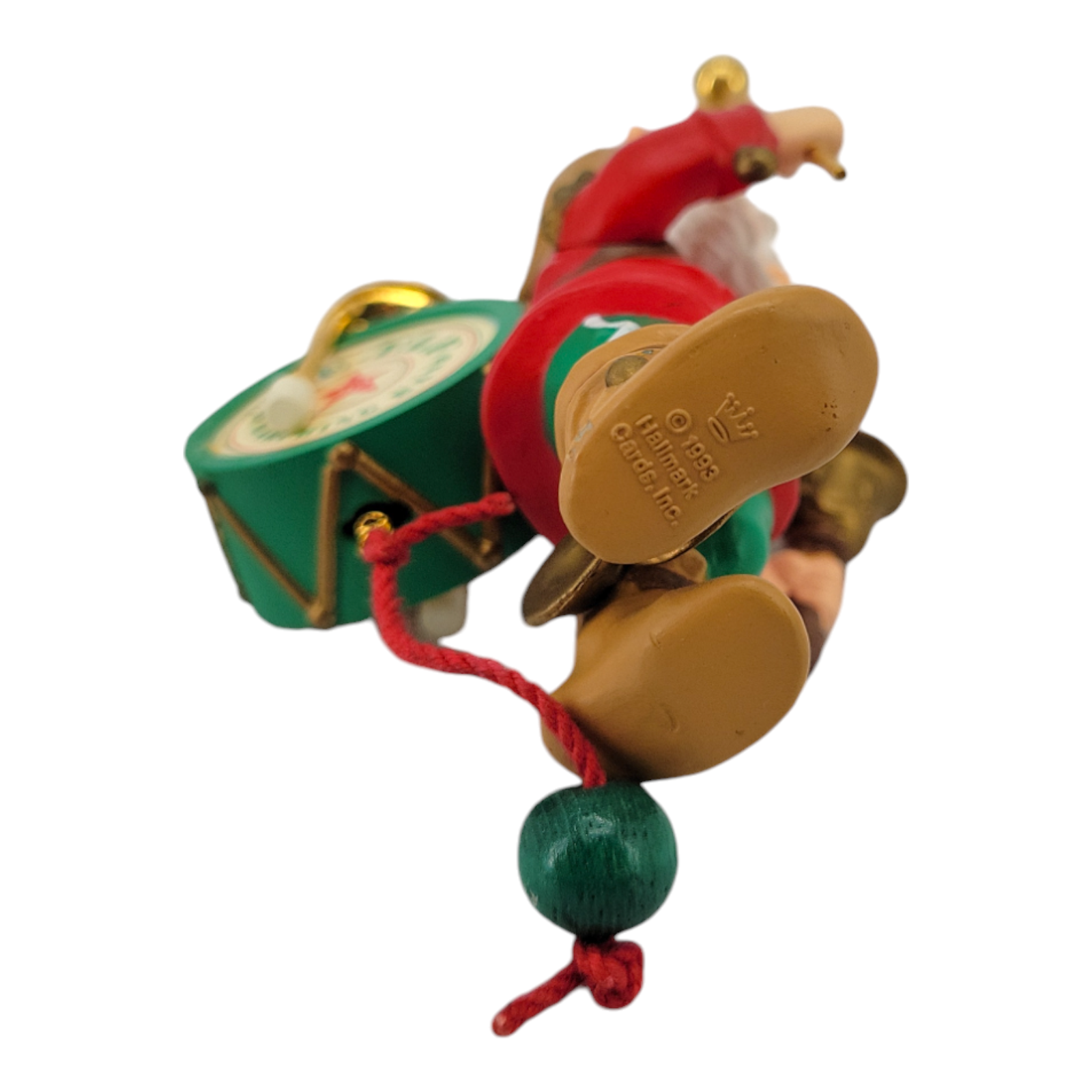 1993 Hallmark Keepsake Ornament One Elf Marching Band Christmas Collectible