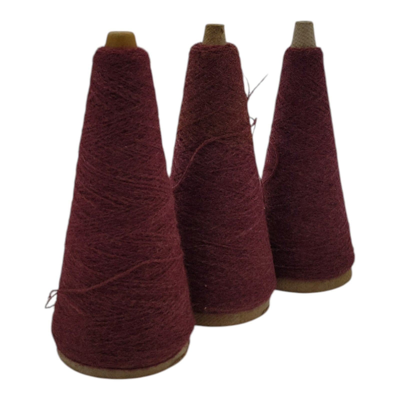 Vintage Malina Navy 604 Yarn Cone Acrylic 2/24 Lot of 3