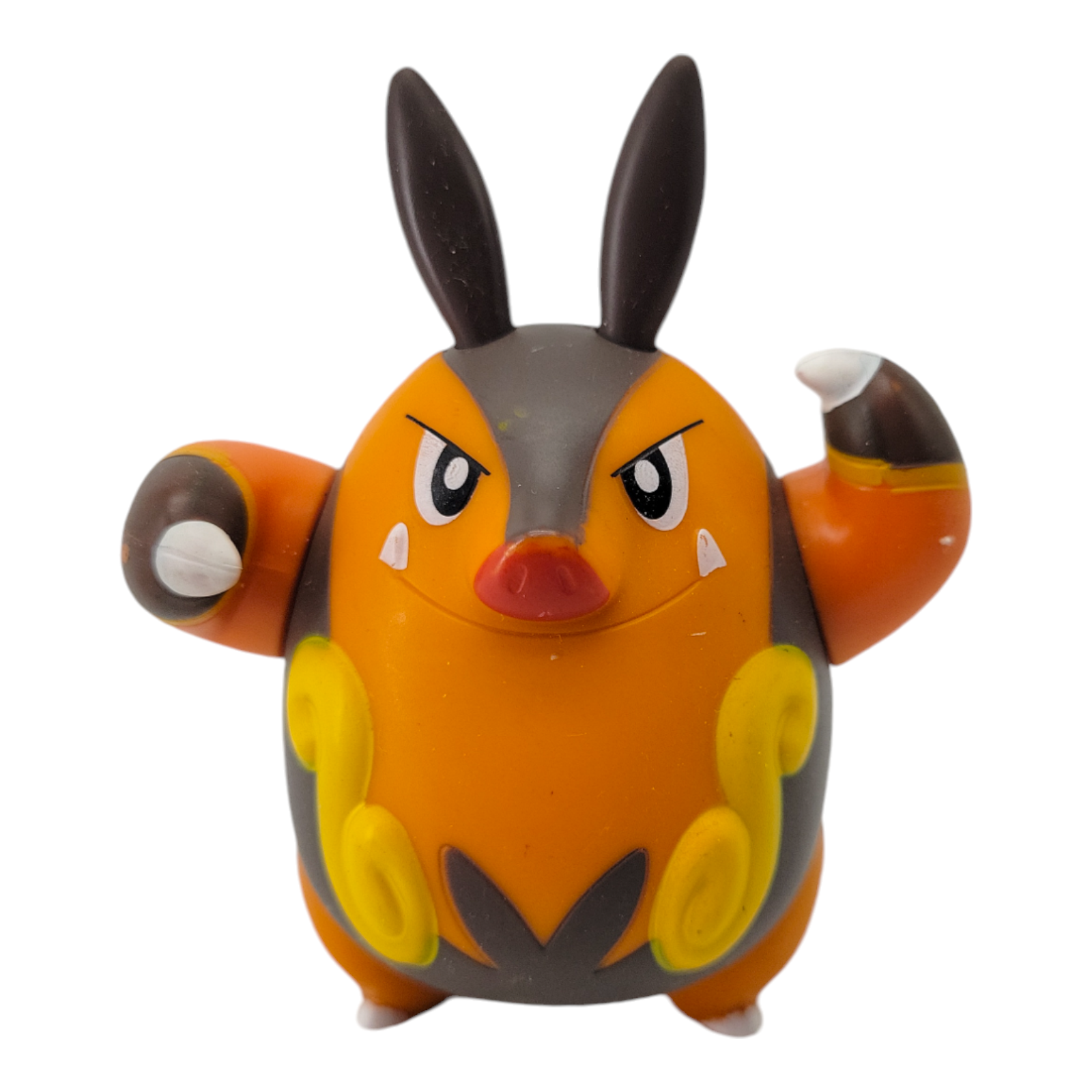 Pignite Action Figure 2012 McDonald's Happy Meal Pokemon Black White Pignite Figure #6