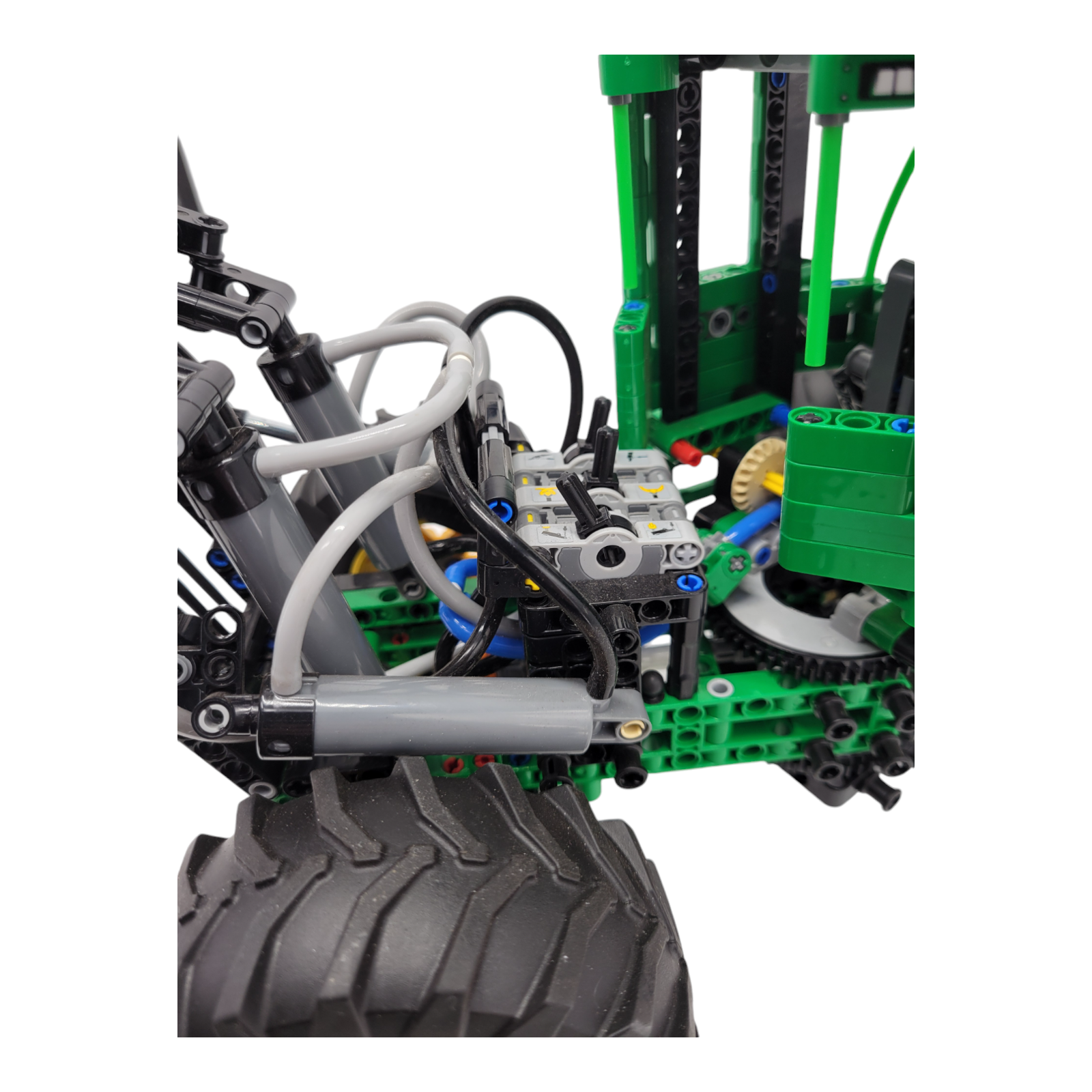 LEGO Technic John Deere 948L-II Skidder 42157 For Parts Only