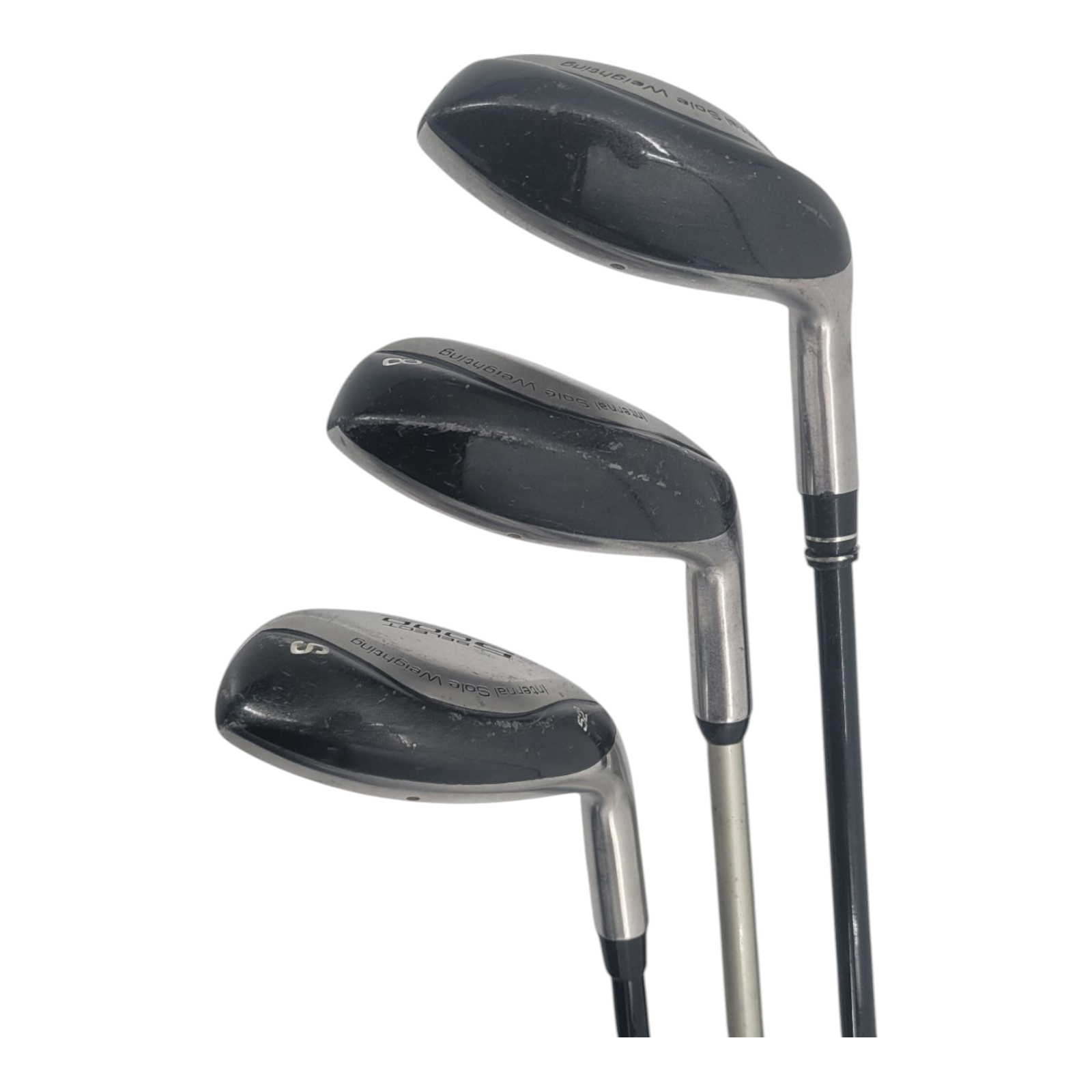 Select 5000 Power Play Hybrid Mens RH Golf Club Bundle 8 9 S Graphite Shaft