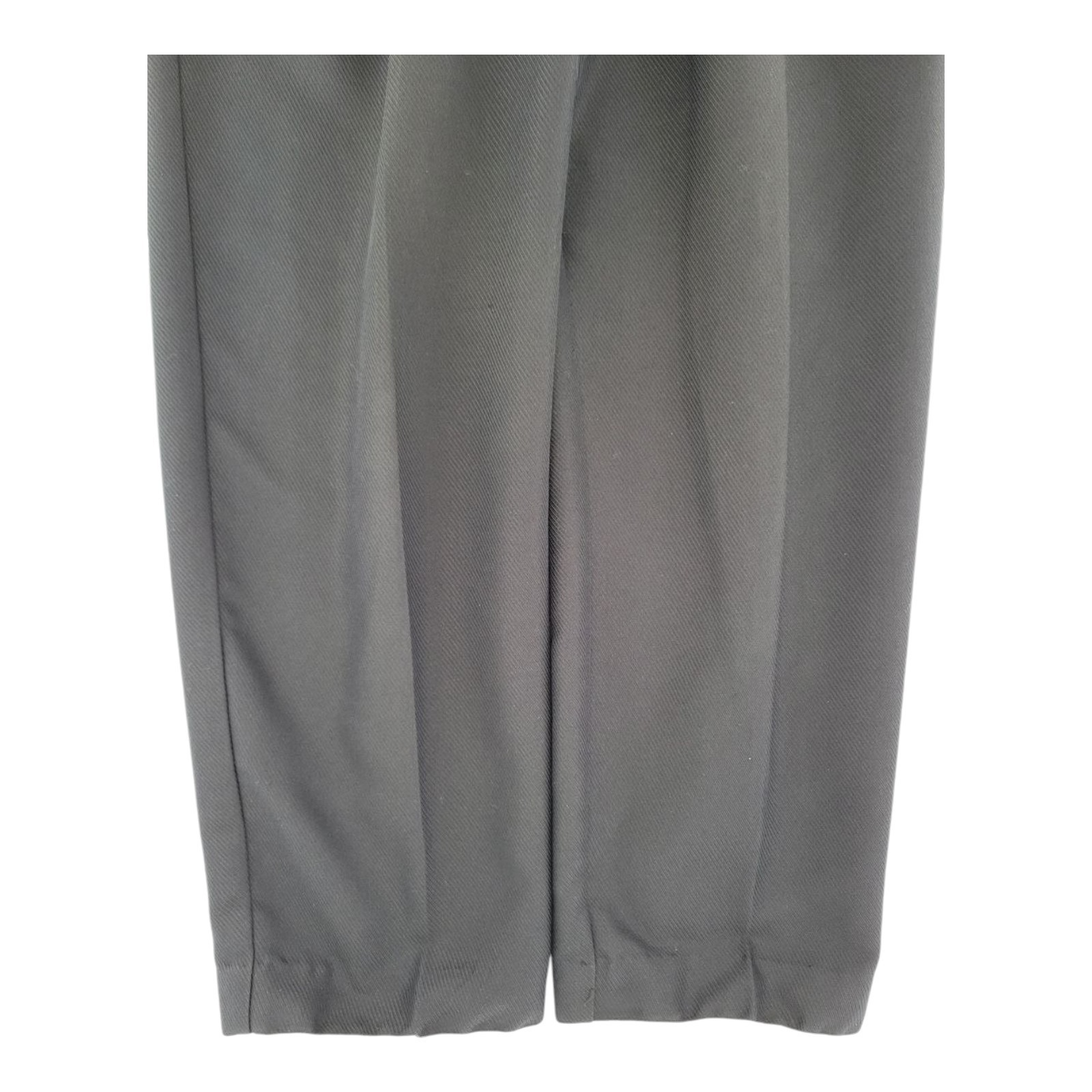TR Bentley Womens Pleated Dress Pants Black Polyester Rayon Size 9/10
