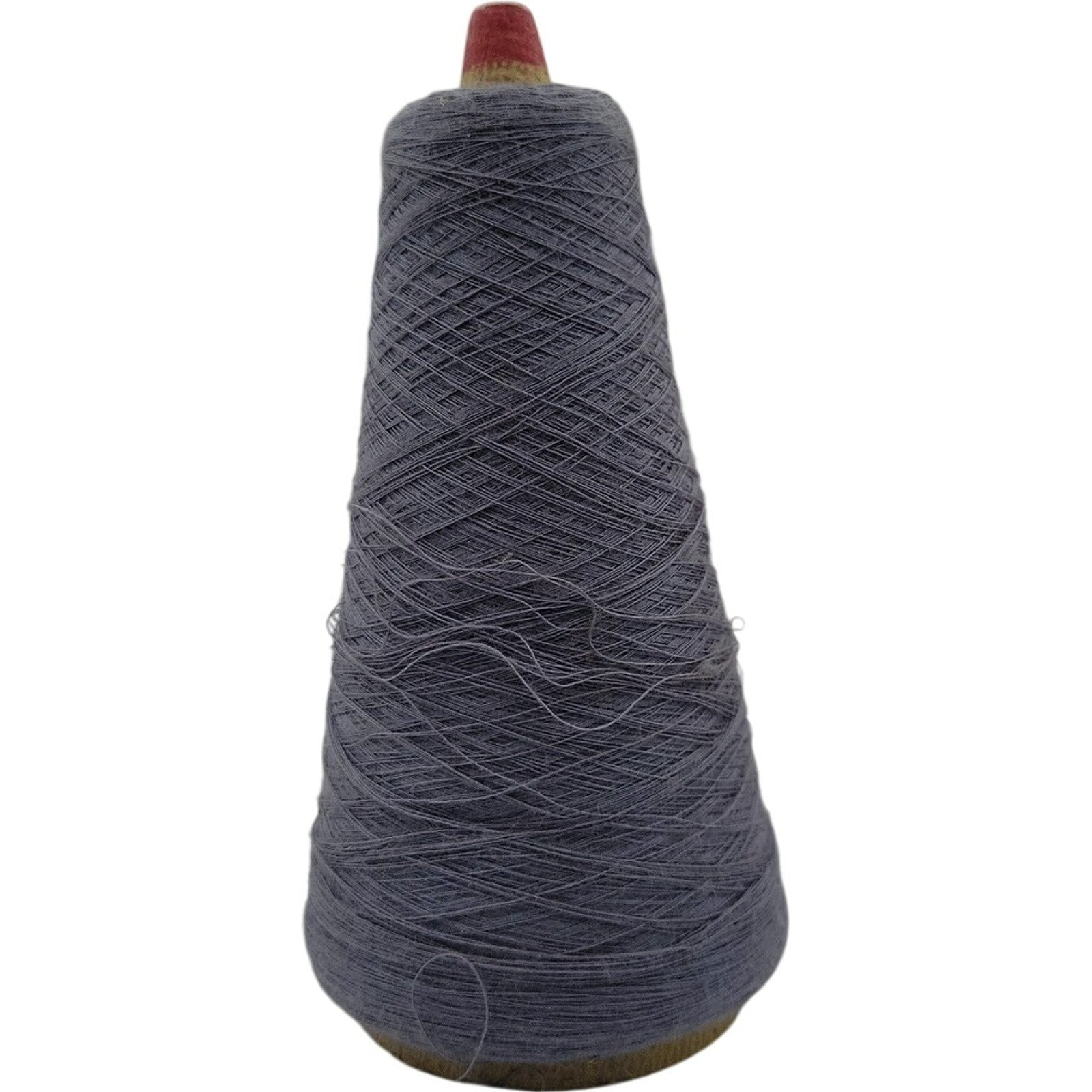Vintage 1980s Phoenix Dye Works 1/36 Acrylic Cone Yarn Ash Grey 0756221
