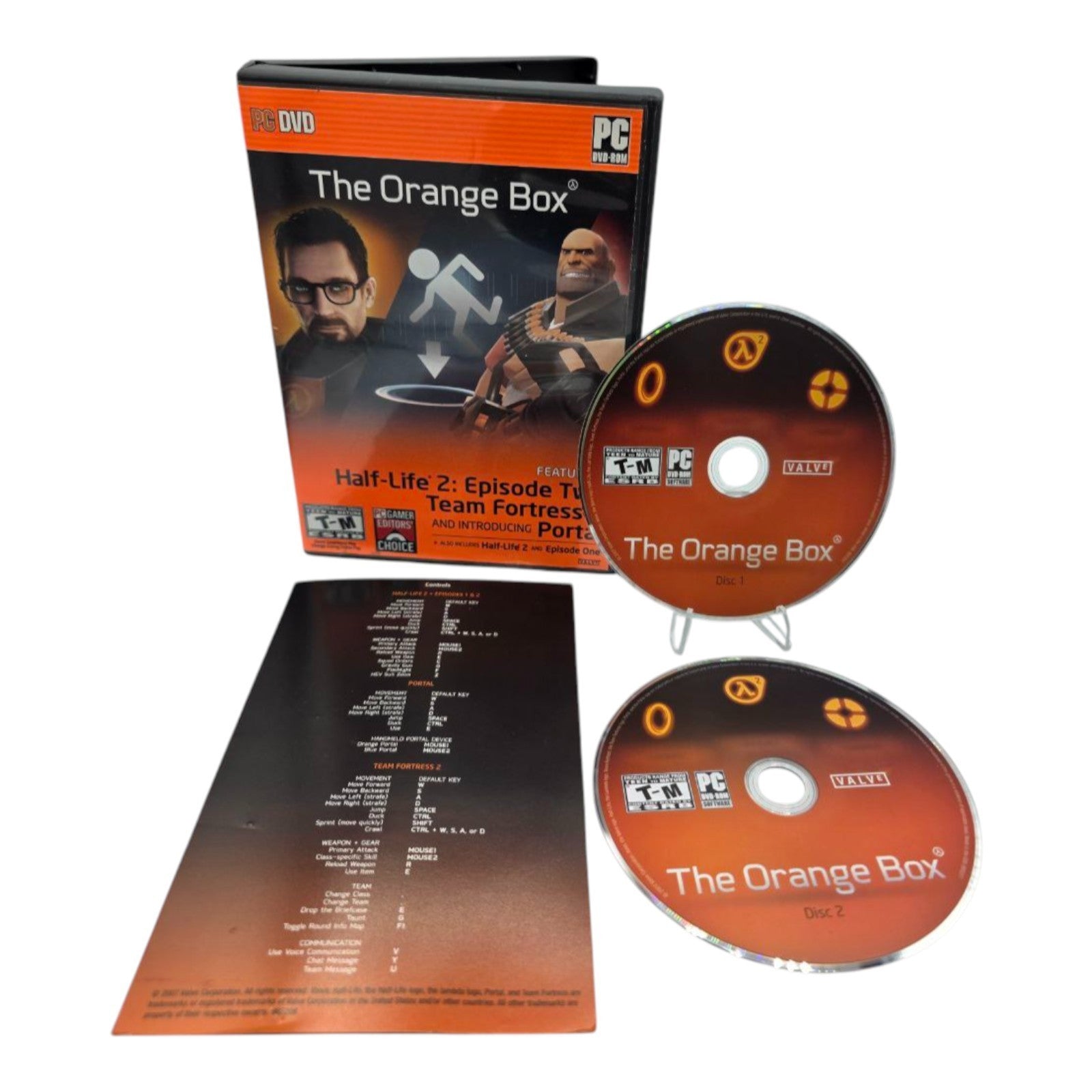 The Orange Box PC Half-Life 2 Episode Two Team Fortress 2 Portal 2007 Complete