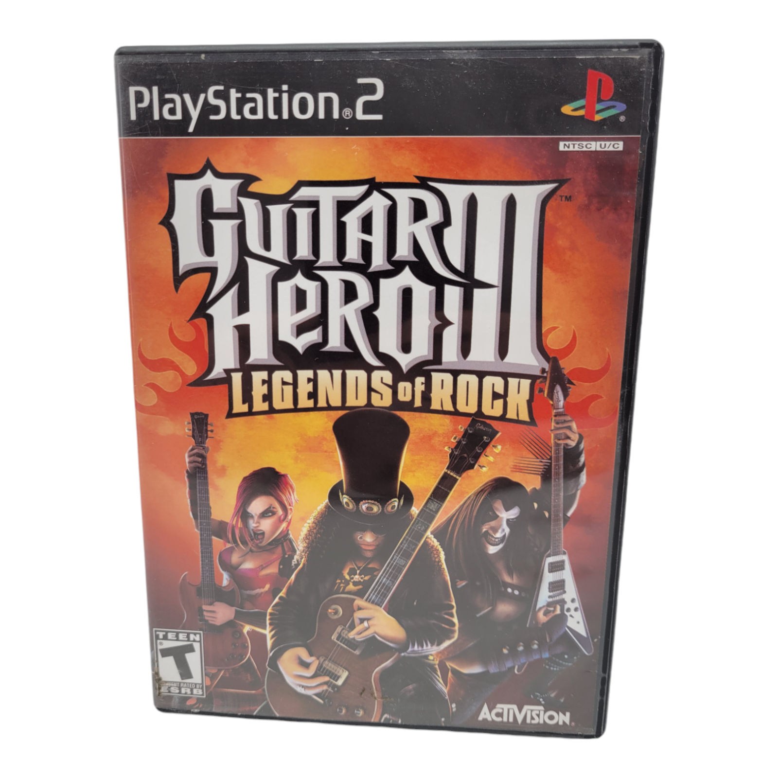 Activision Guitar Hero III Legends of Rock PlayStation 2 PS2 2007 Game