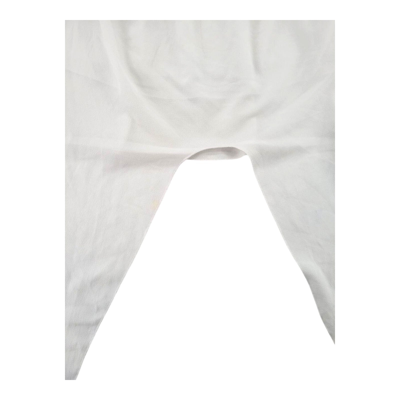 Lucky More Womens Off Shoulder Blouse White Sharkbite Hem 2XL