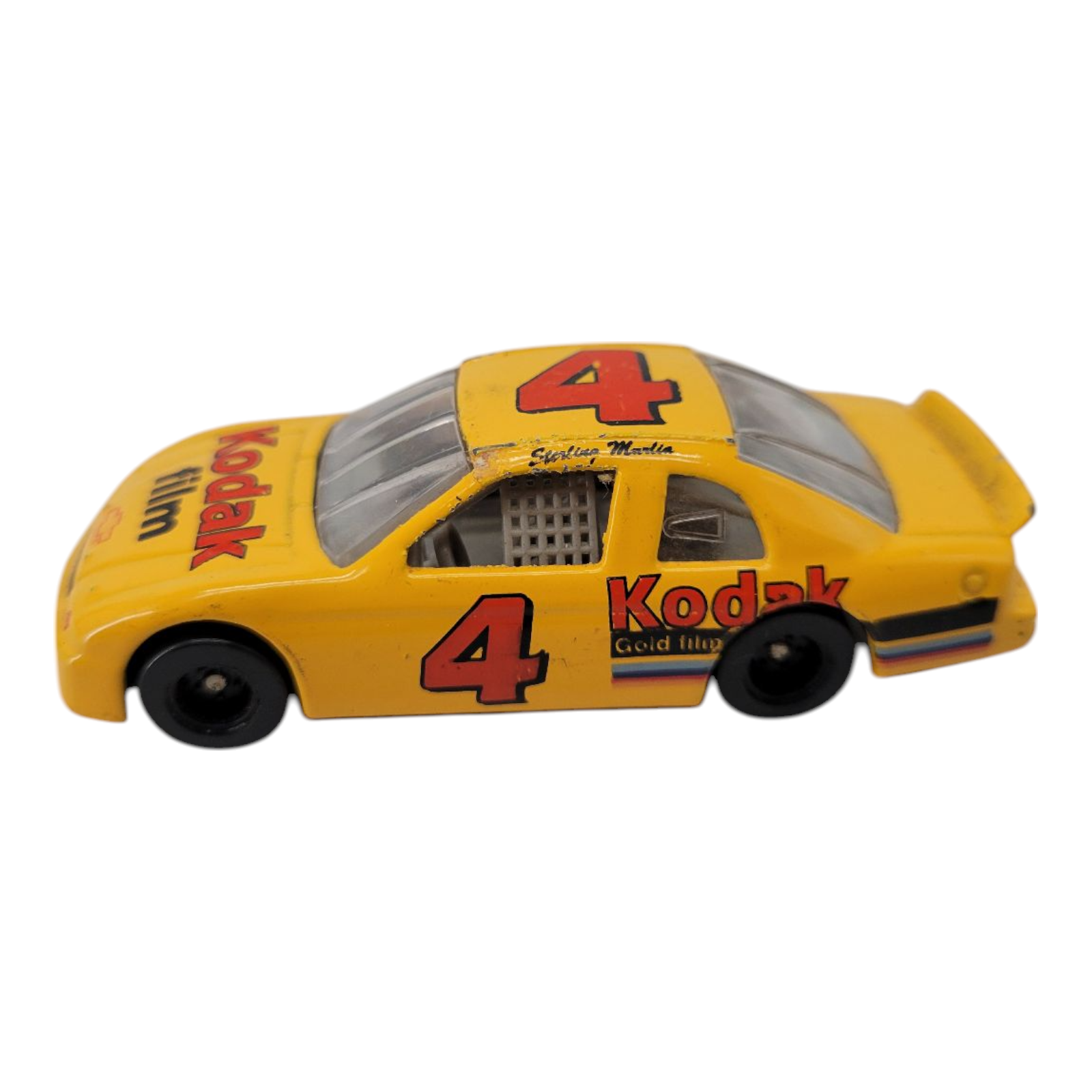 Kodak Film #4 Racing Car Yellow 1995 Monte Carlo Die-Cast Model Collectible