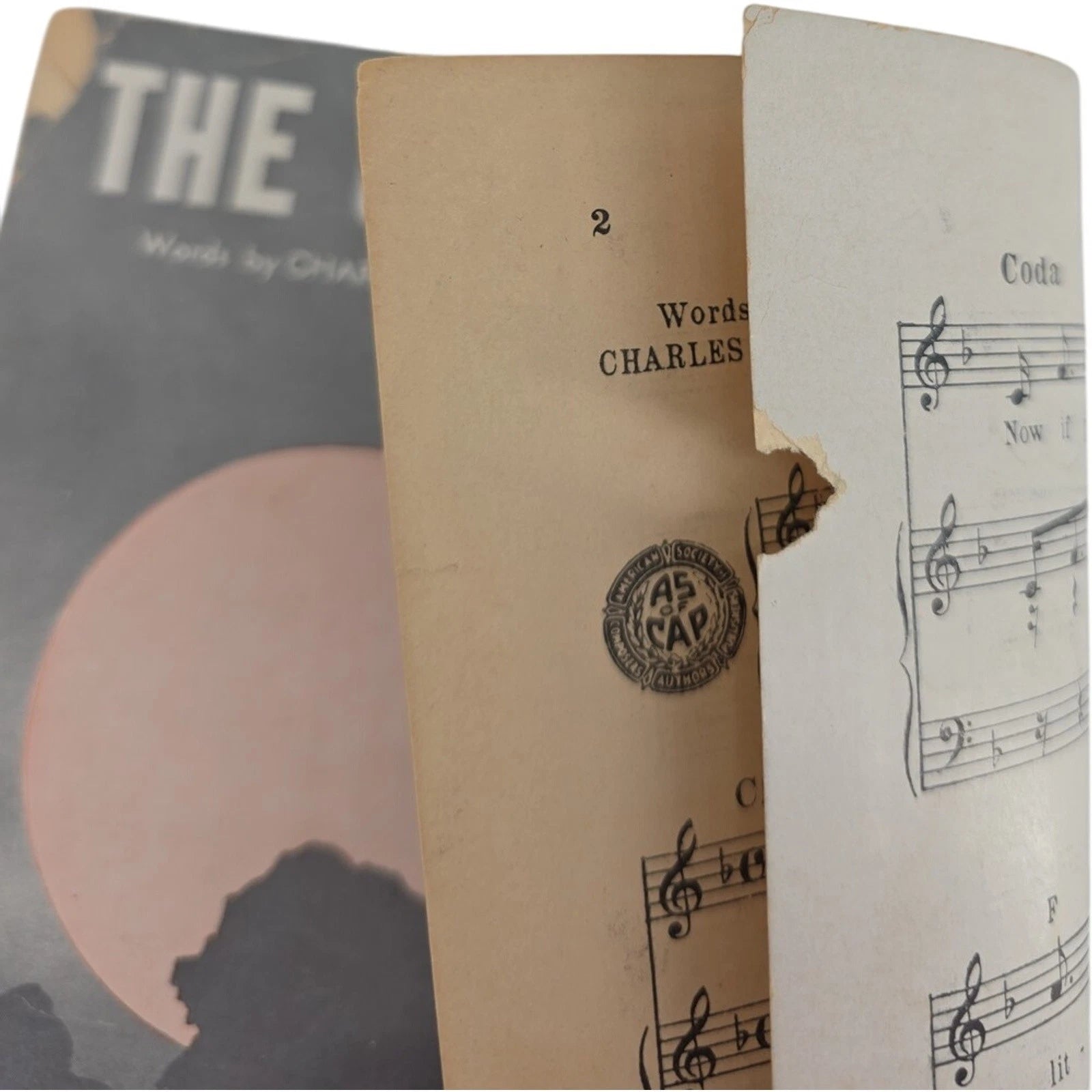 The Old Lamp-Lighter 1946 Sheet Music by Charles Tobias & Nat Simon Blue Barron