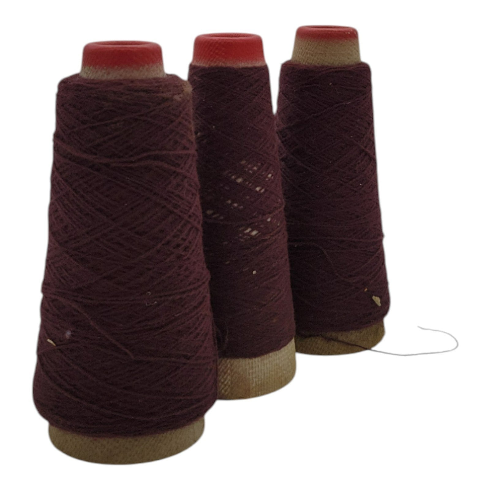 Vintage J P Stevens Stanley Plant 2/29 Blend 23 Yarn cone Acrylic Lot of 3