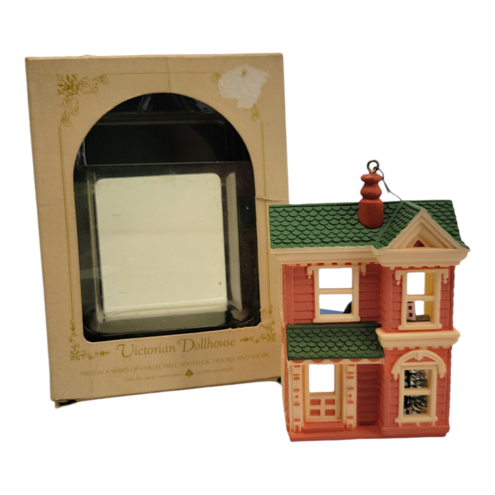 1984 Hallmark Keepsake Victorian Dollhouse Ornament First in Series Collectible