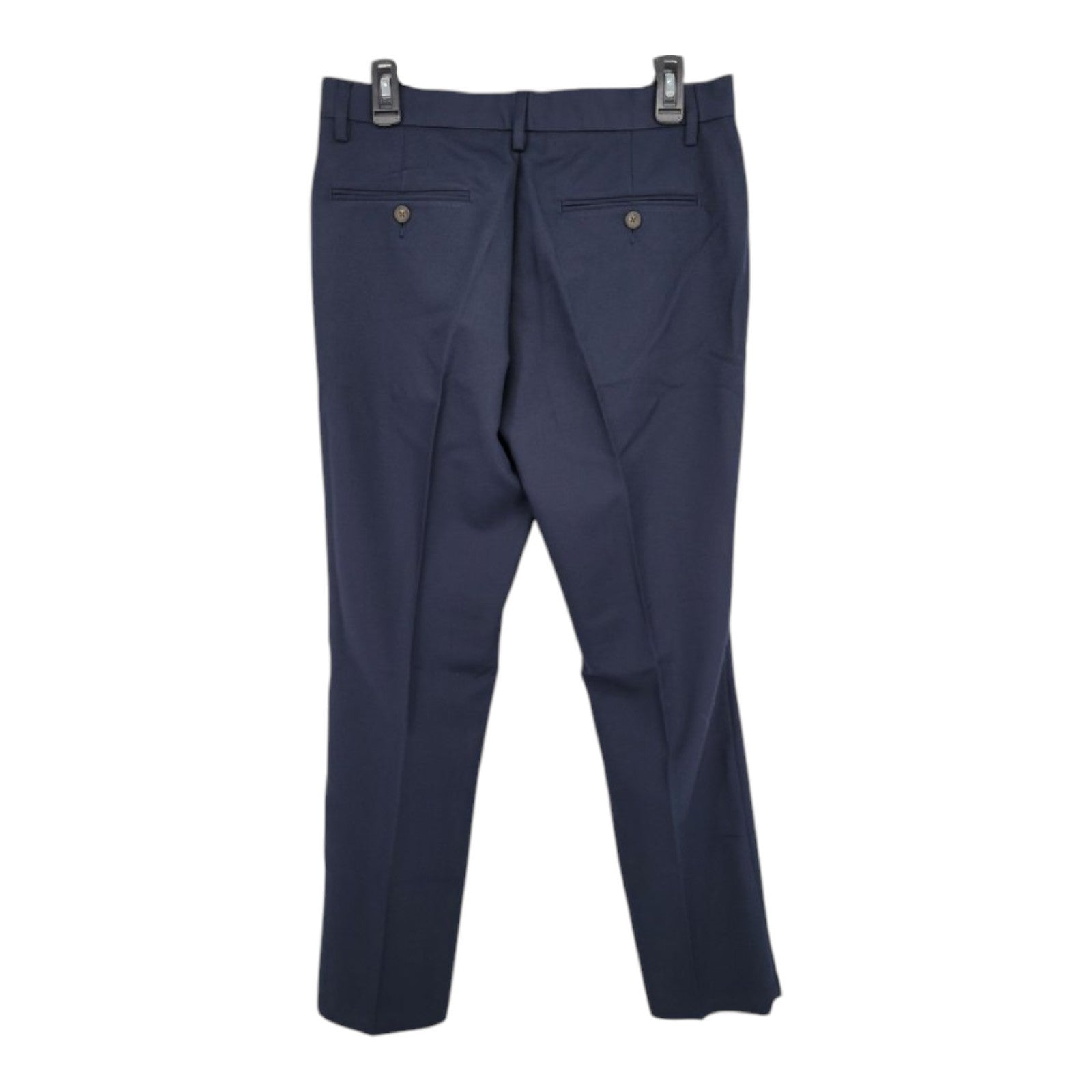 Amazon Essentials Men's Slim Fit Dress Pants 32x31 Navy Flat Front
