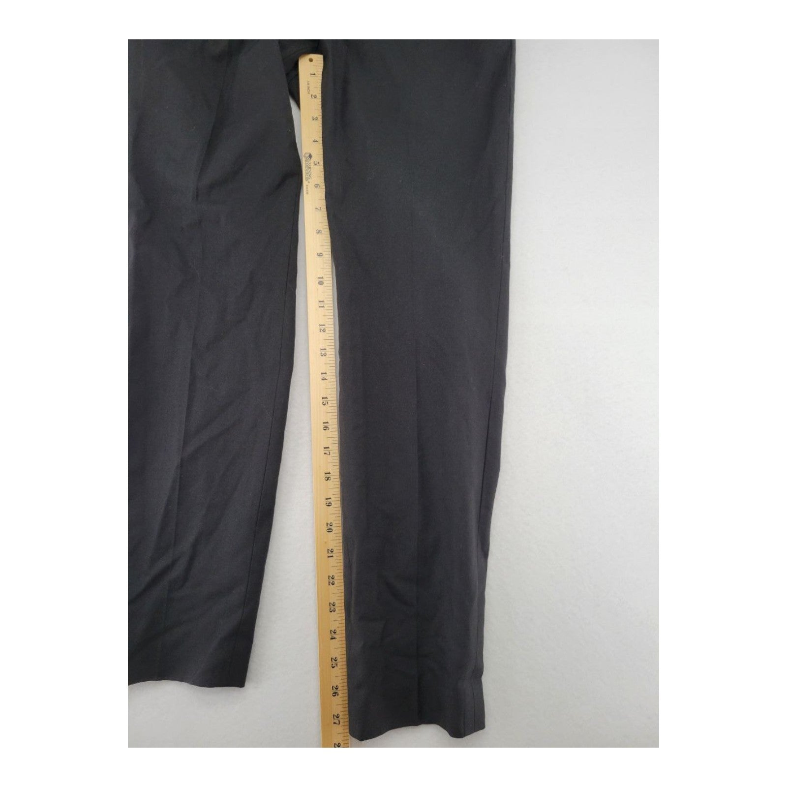 Black Slim Fit Dress Pants Trousers Women's Formal Wear Size 32