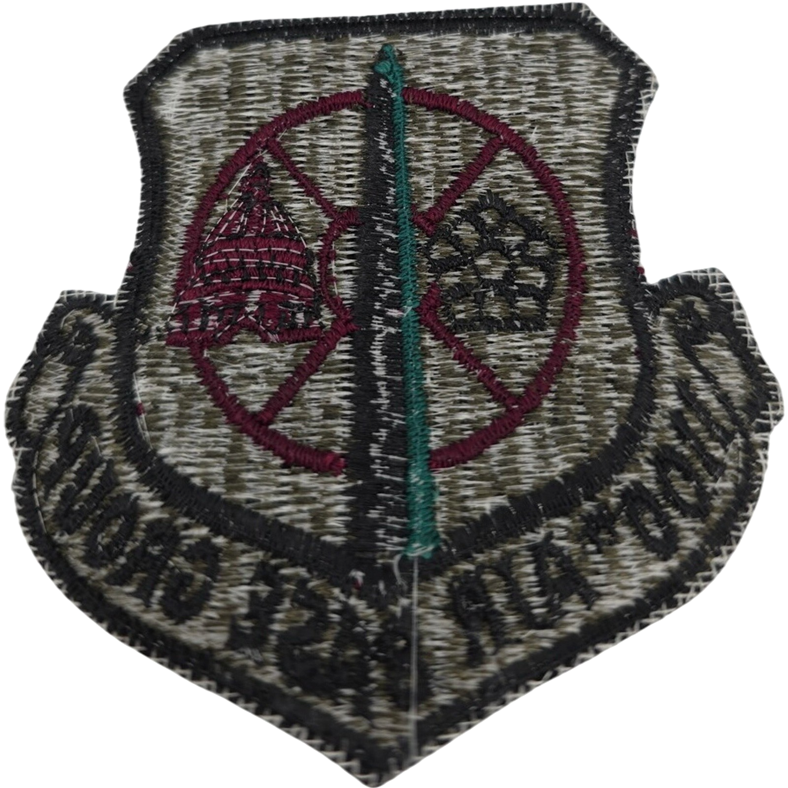 Vintage US Air Force 1100th Airbase Group Washington DC Subdued Patch Circa 1999
