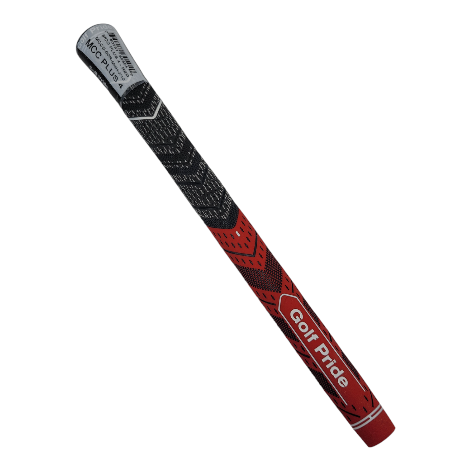 Golf Pride MCC Plus4 New Decade Multi Compound Golf Grip Standard Red Gray