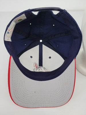 VTG GCC Cleveland Indians Chief Wahoo Snapback Hat Red Bill GCap