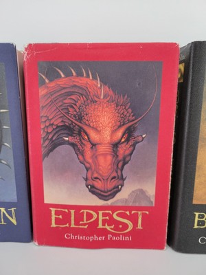 3 Book Set Of Hardcover Eragon Eldest and Brisingr by Christopher Paolini