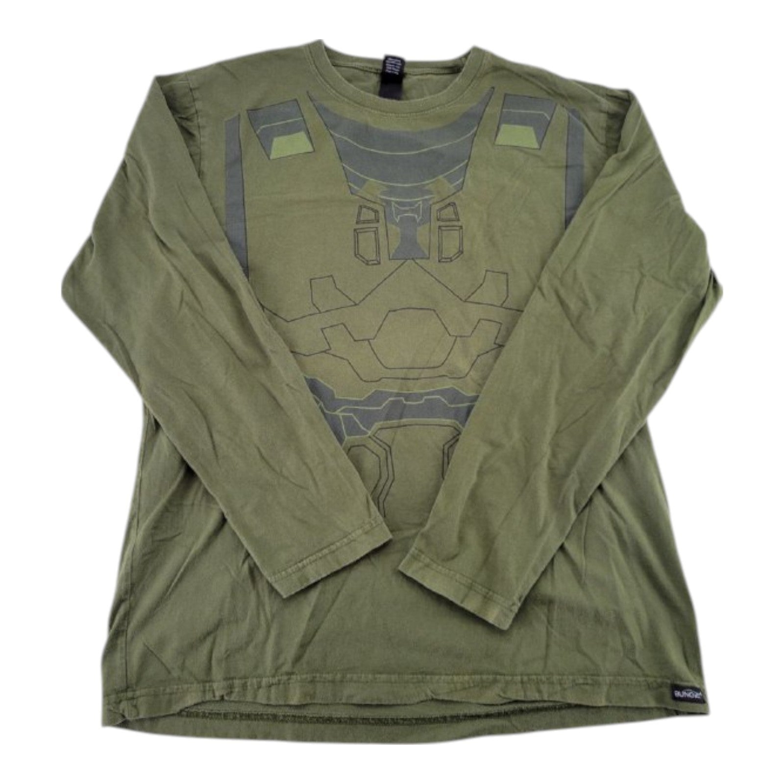 Bungie Halo Master Chief Long Sleeve T-Shirt Gamer Graphic Tee